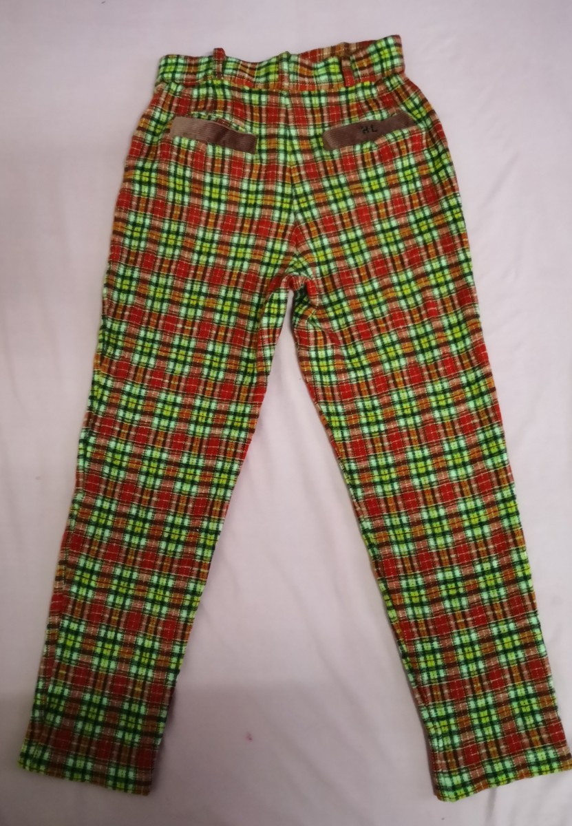 Japanese Brand - Vtg Carte Checkered Wool Pants - 2