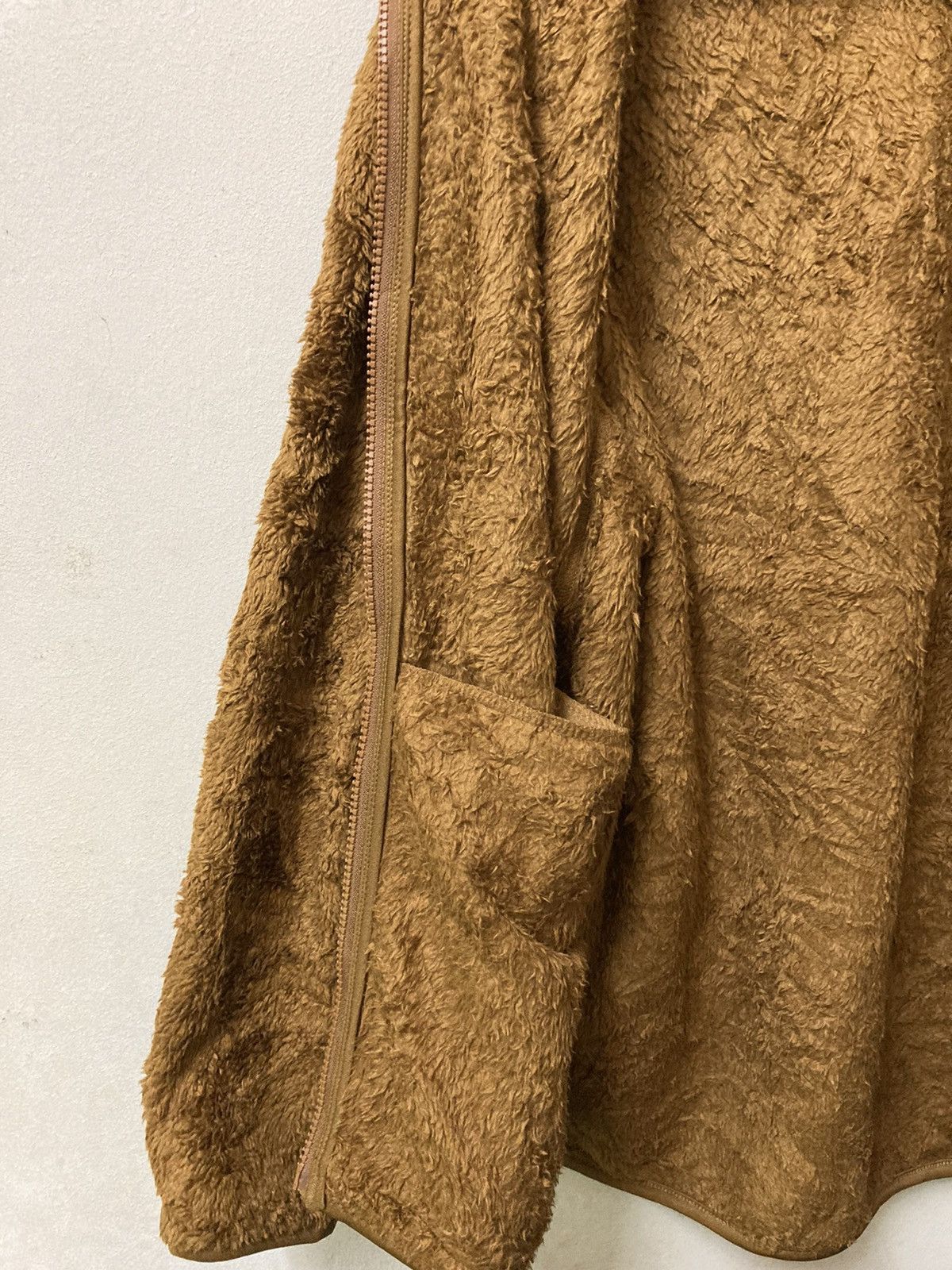 Uniqlo Fluffy Yarn Fleece Full Zipper Long Sleeve Jacket - 10