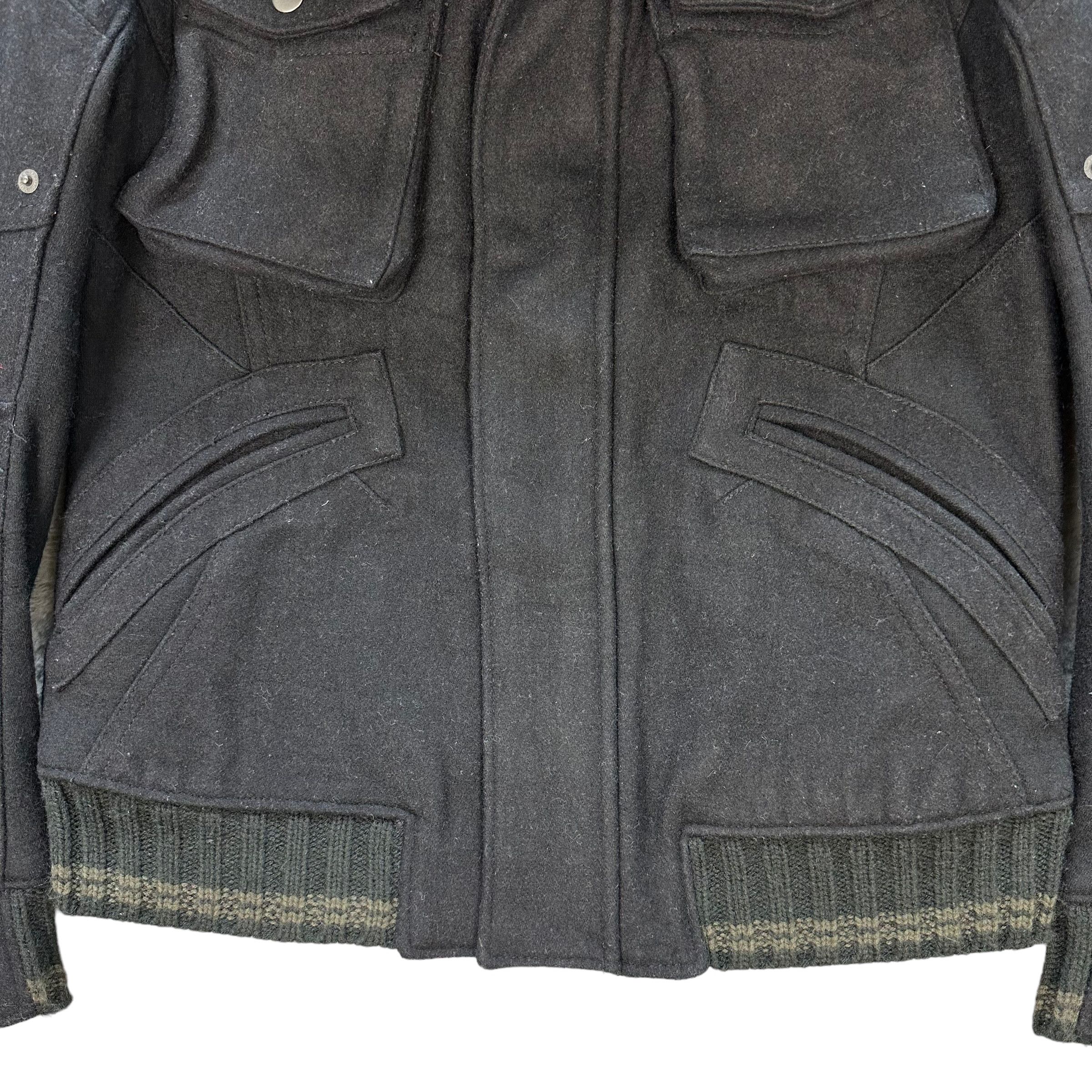 Vintage - PPFM Four Pocket High Collared Wool Jacket #9137-61 - 3