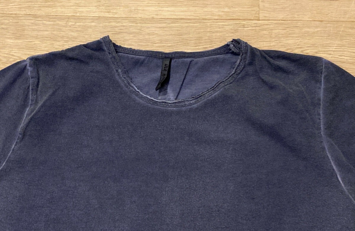 Giorgio Brato - Distressed Blue Washed T-Shirt S M - 2