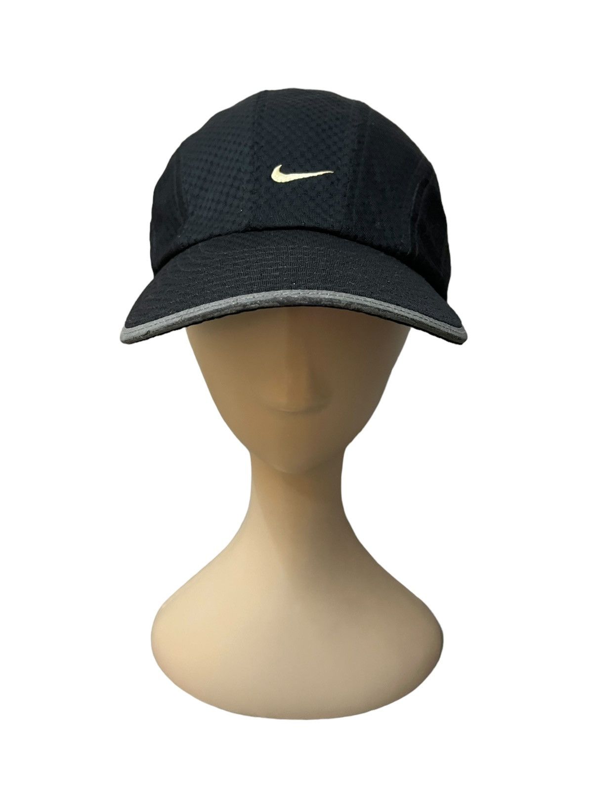 Vintage Nike Running Black / 3M Hat - 1