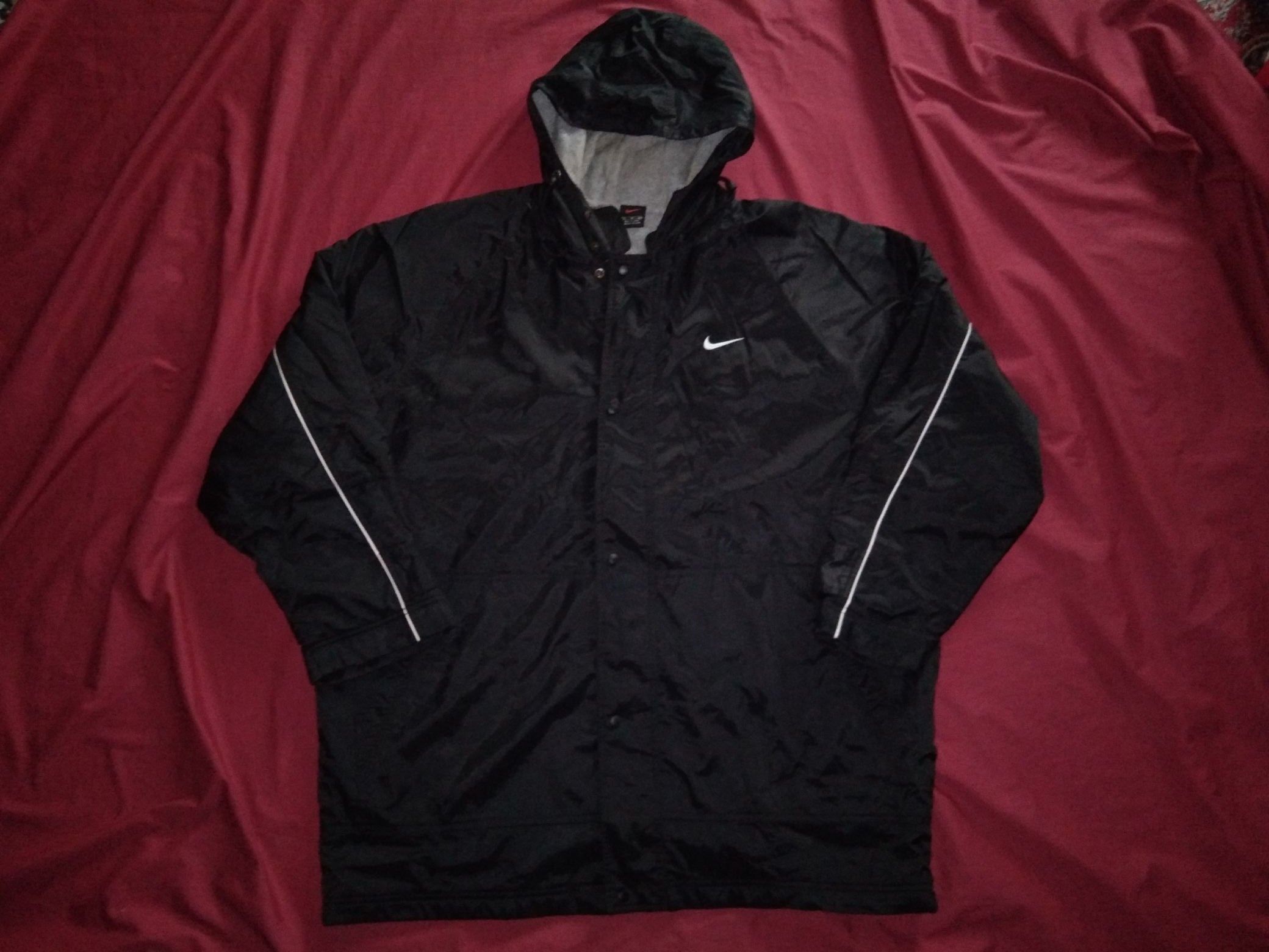 VTG NIKE Swoosh Heavy/Thick Jacket Coat - 2