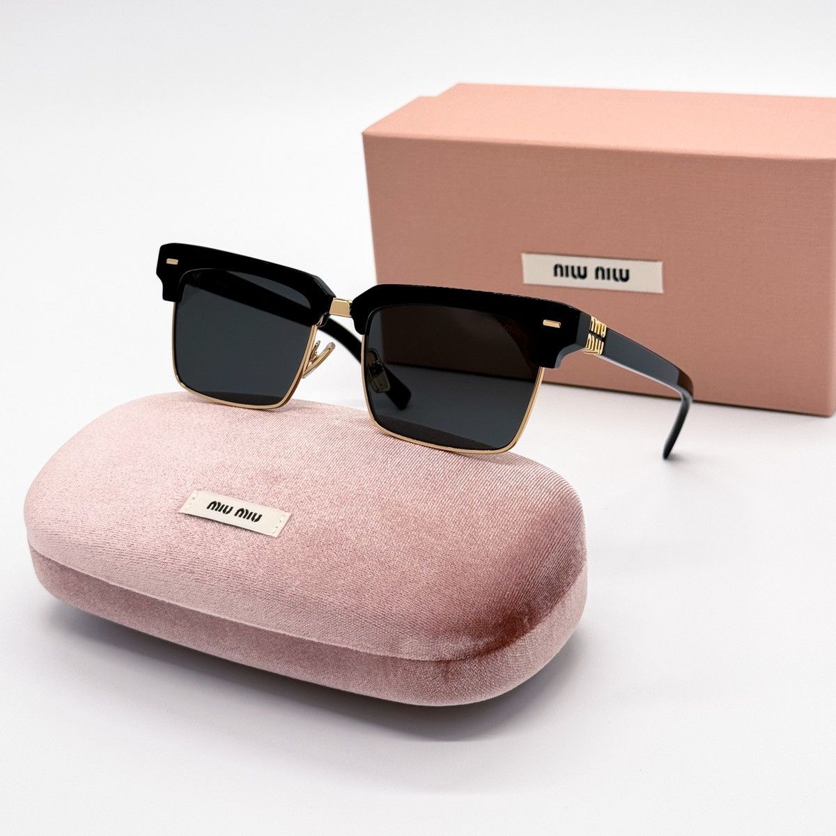 NEW MU 10ZS MIU MIU MU10ZS 1AB5S0 SUNGLASSES SMU 10Z 1AB5S0 - 1