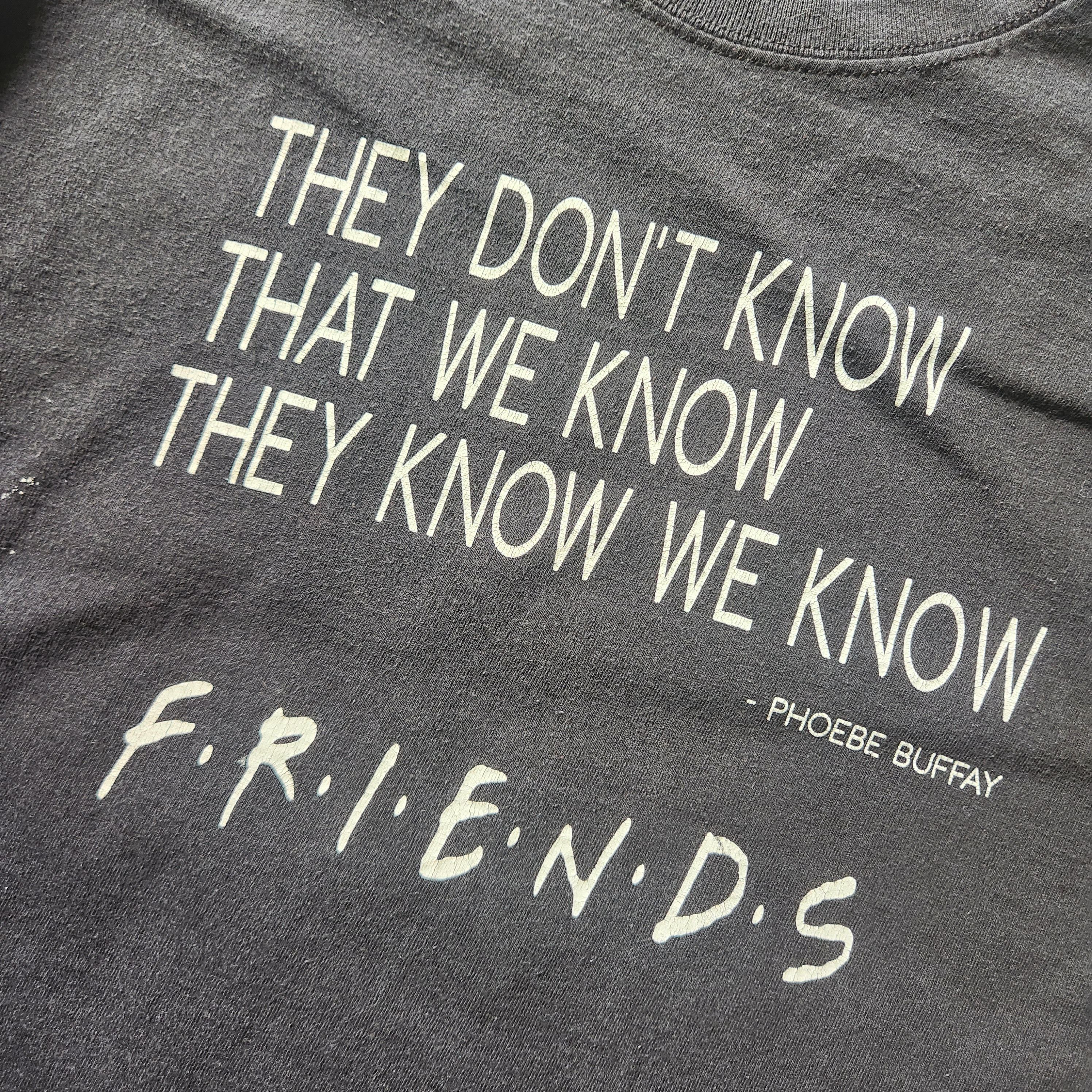 Vintage - Grails F.R.I.E.N.D.S. Promo TShirt Pheobe Buffay - 4