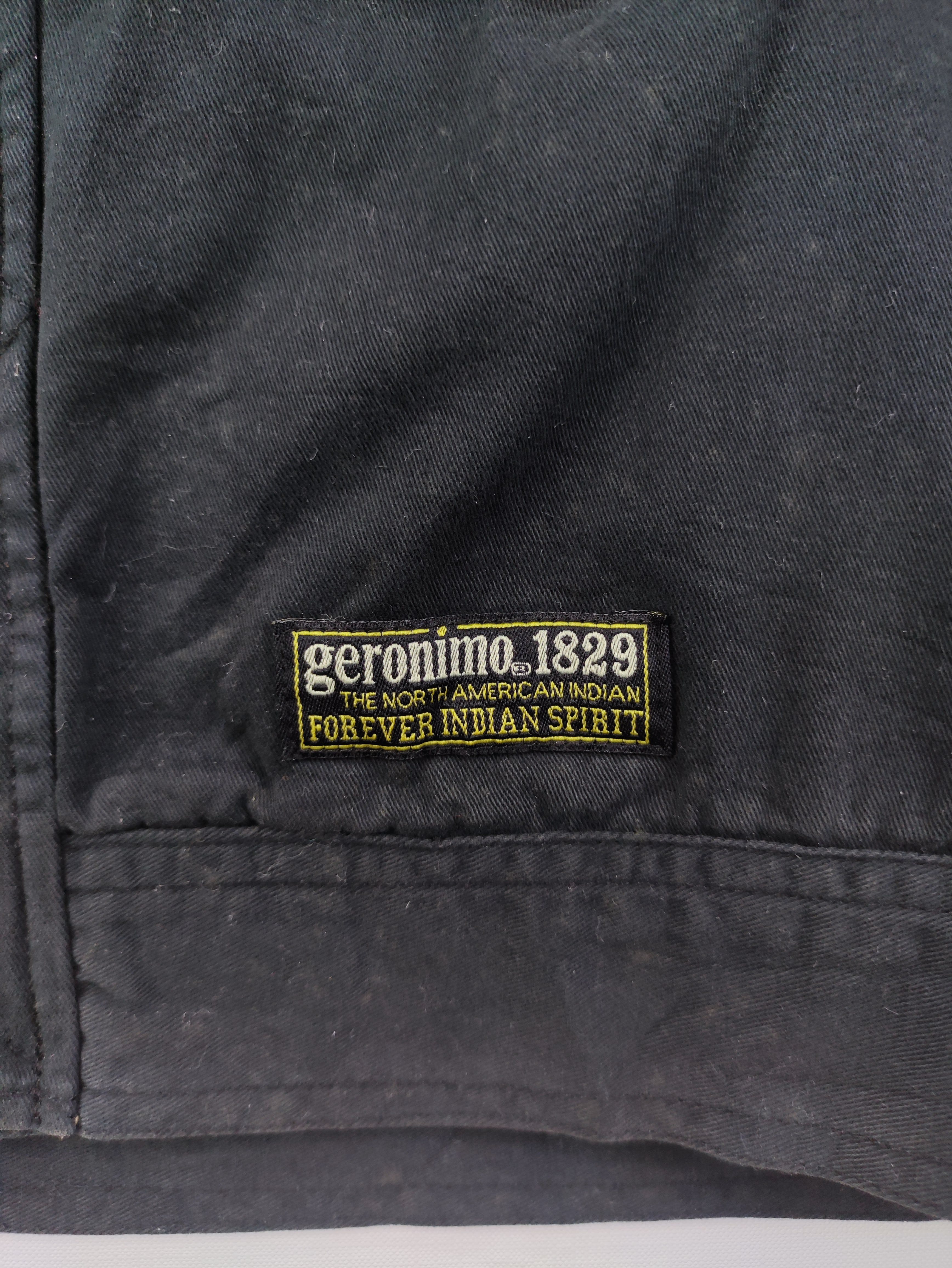 Vintage Geronimo Light Jacket Zipper With Hoodie - 4