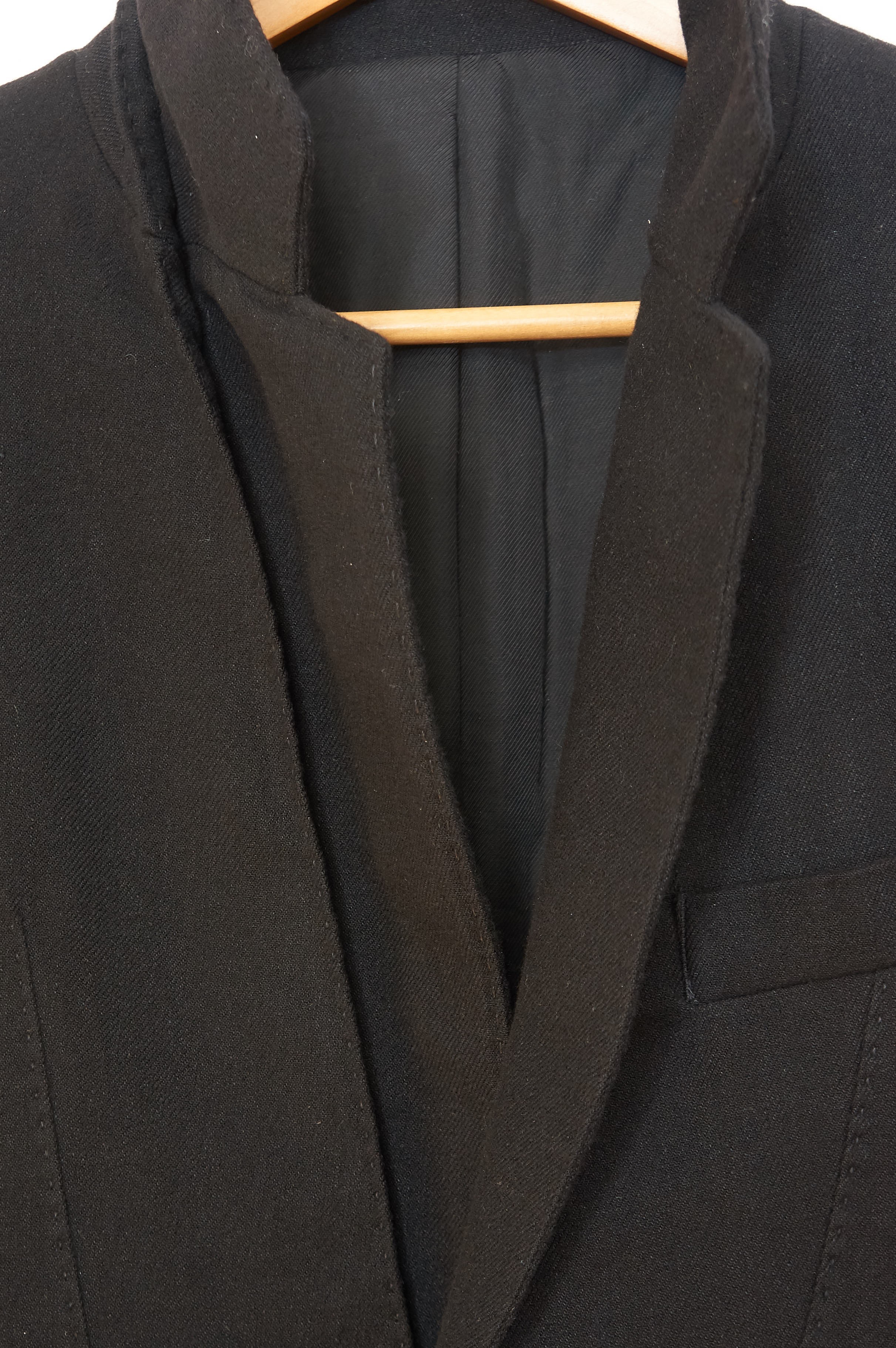 Cashmere linen slim tailored jacket - 4