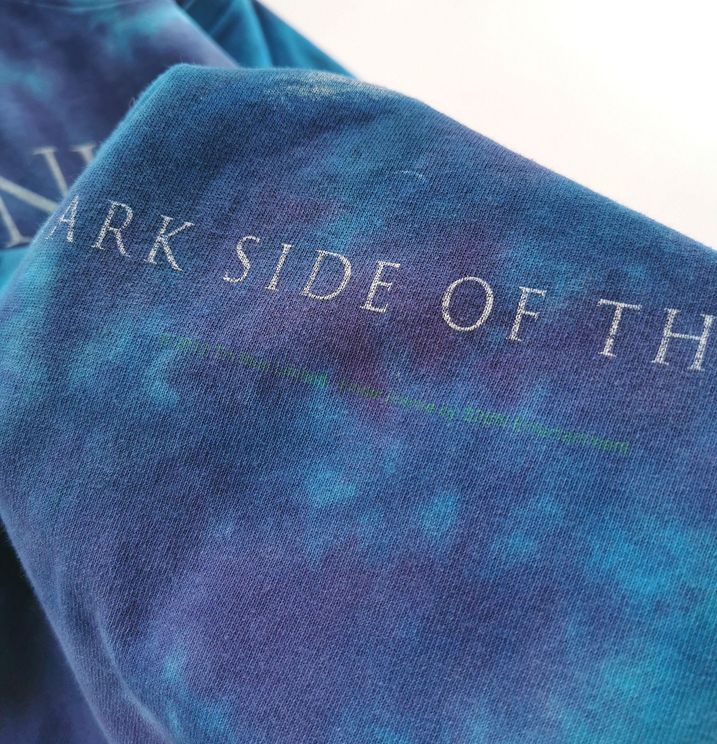 Vintage - Pink Floyd The Dark Side Of The Moon Tie Dye Tshirt - 4