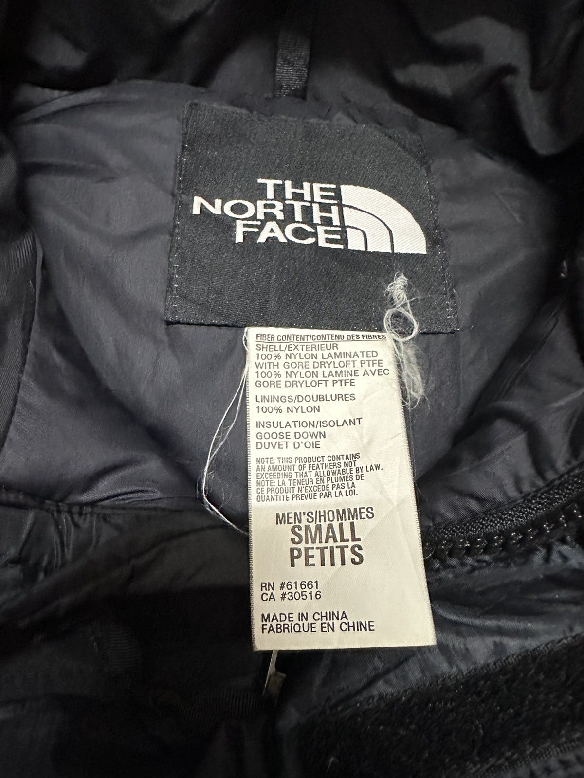 The northface gore dryloft puffer jacket - 3