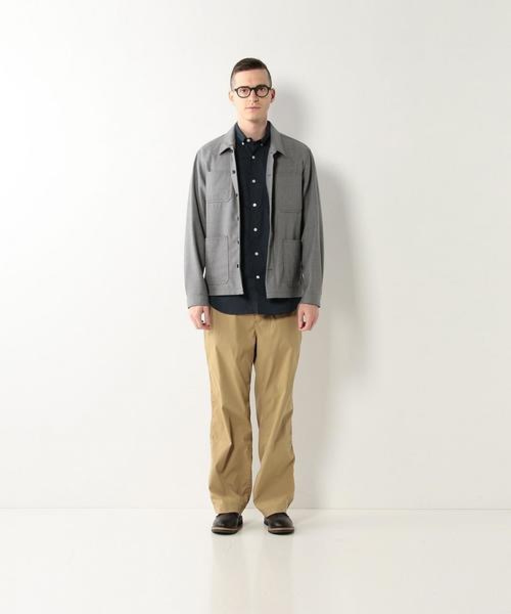 Steven Alan - tropical wool coverall shirt jacket xl - 6