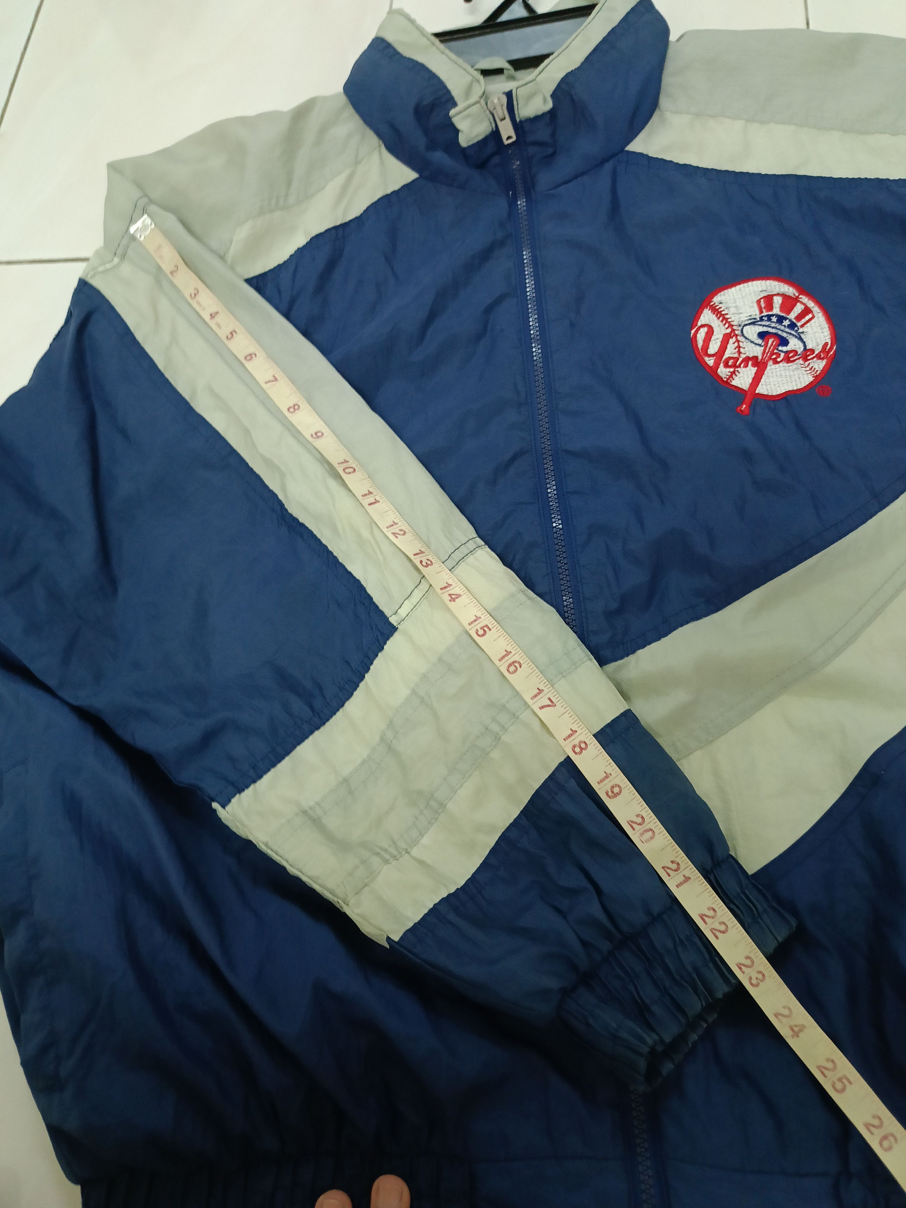 Vintage - NY Yankees Vtg 90s Logo Athletic jacket - 4