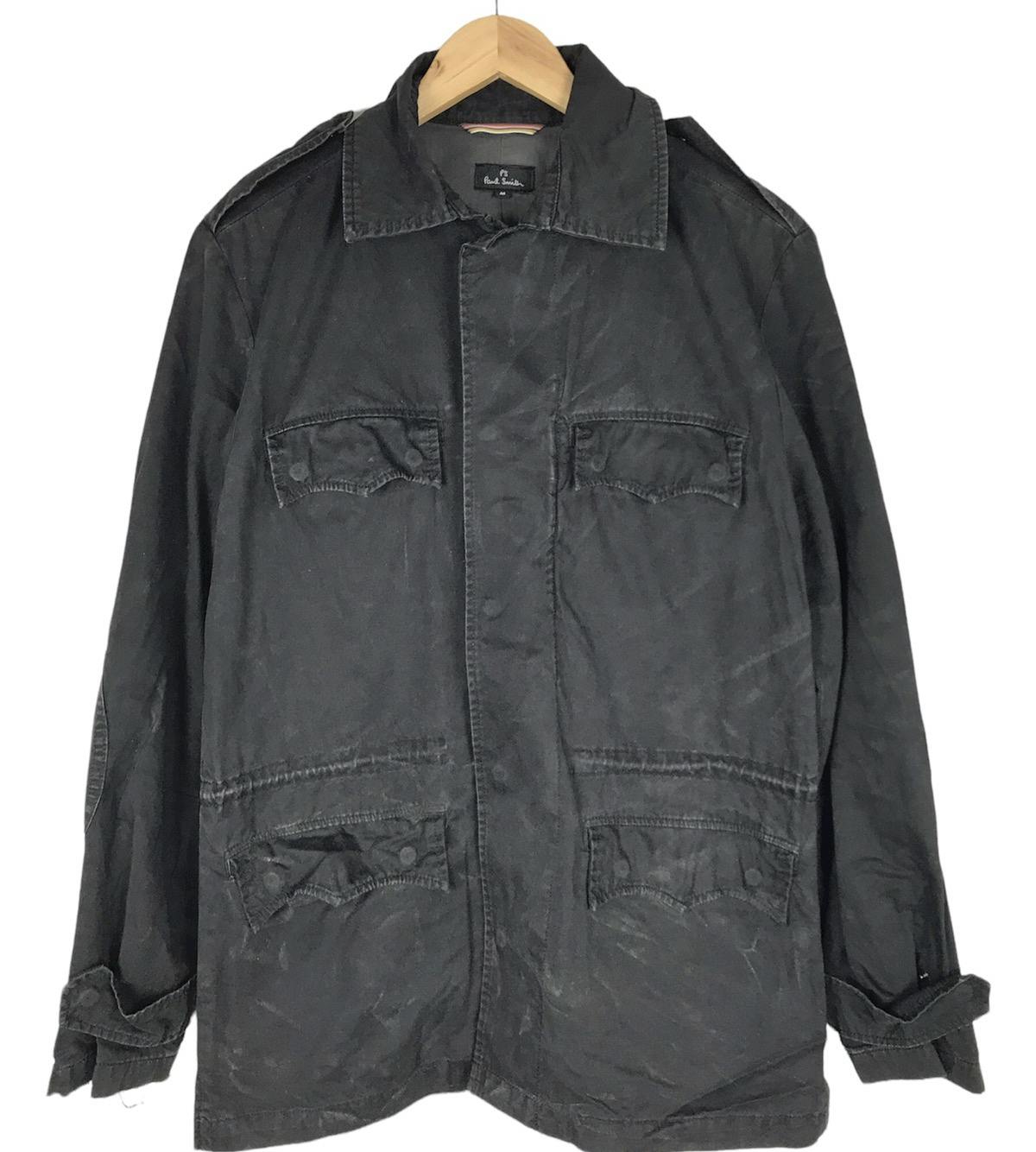 Vintage Paul Smith Overcoat Dark Jacket - 1