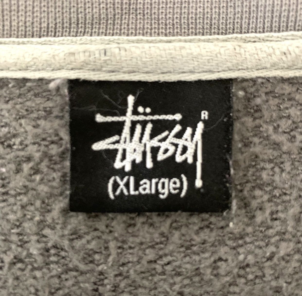 Vintage Stussy Big Logo Crewneck Sweatshirt SizeXL - 10