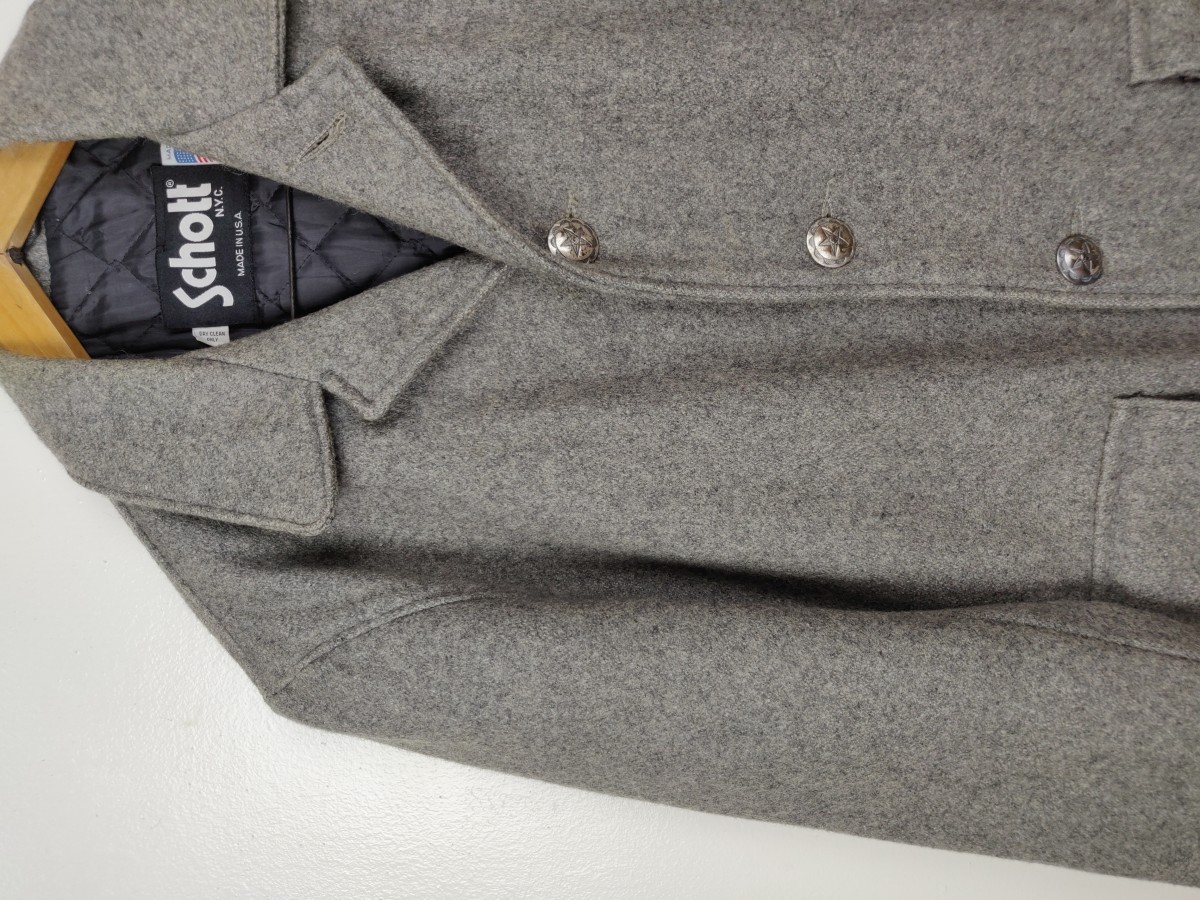 NYC Pea Jacket Heavy Coat Winter Season - 3