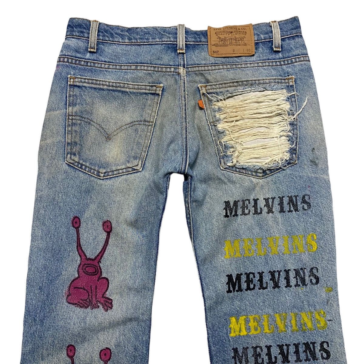 Levis Sample Thrashed Jeans Grunge Melvins - 12