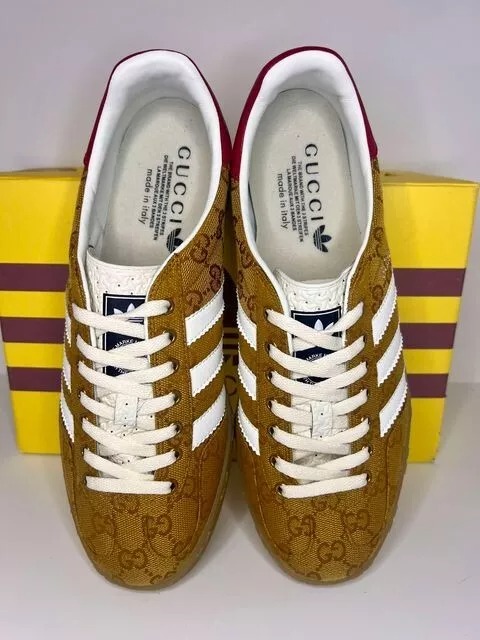 adidas Gazelle Gucci Original GG Beige Brown Monogram - 2