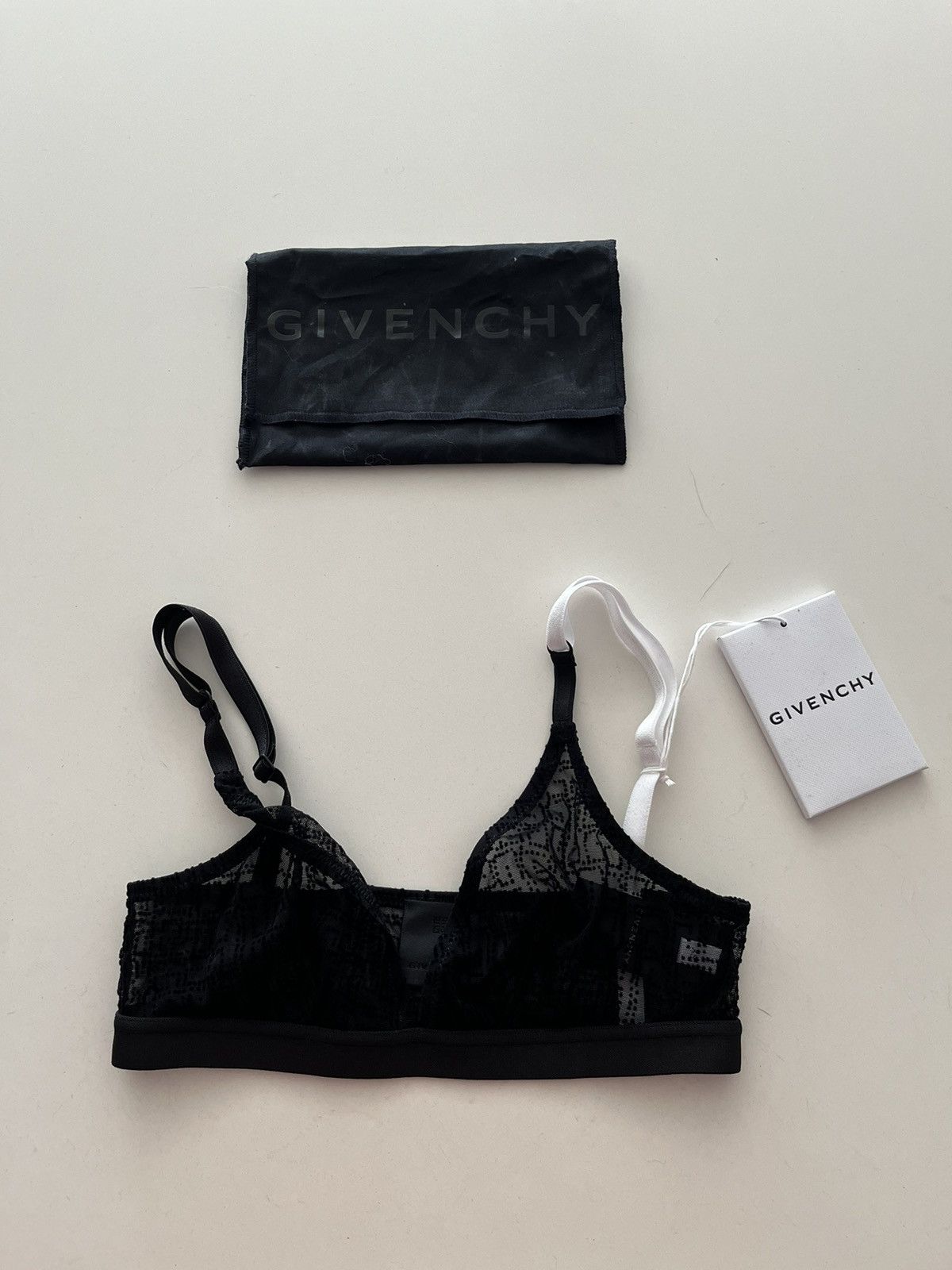 NWT - Givenchy Monogram Nylon Bra - 1