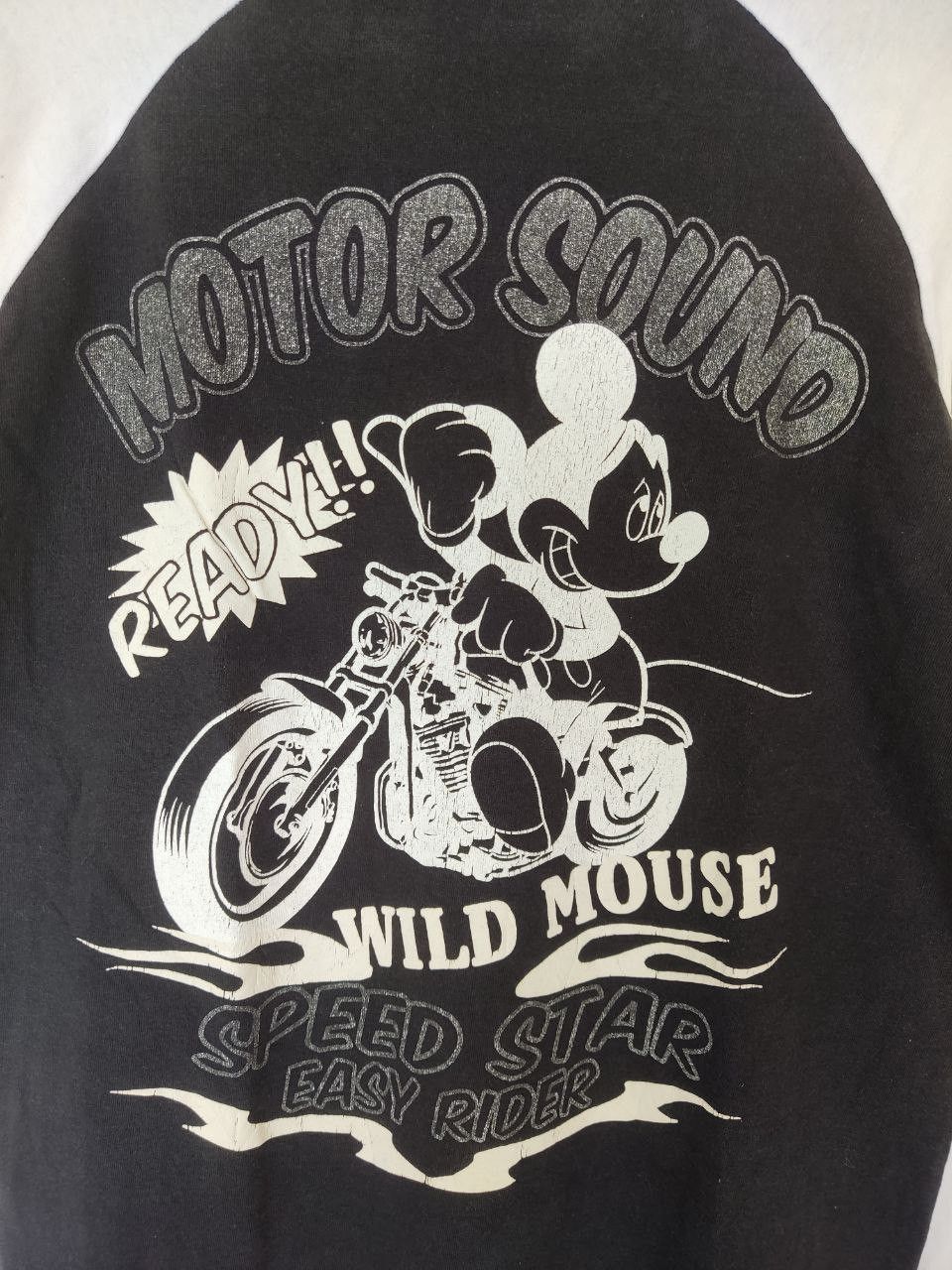 Mickey Mouse Road Master Motor Sound Big Graphic L/s Tee - 4