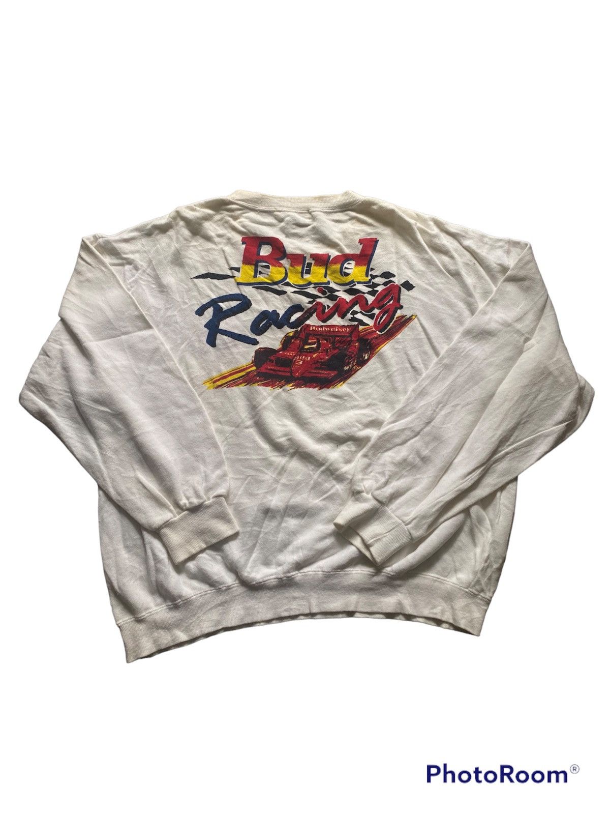 Vintage Budweiser Racing Sweatshirt - 1