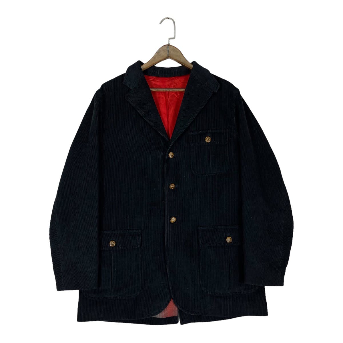 Vintage Lad Musician Corduroy Coat Jacket - 2
