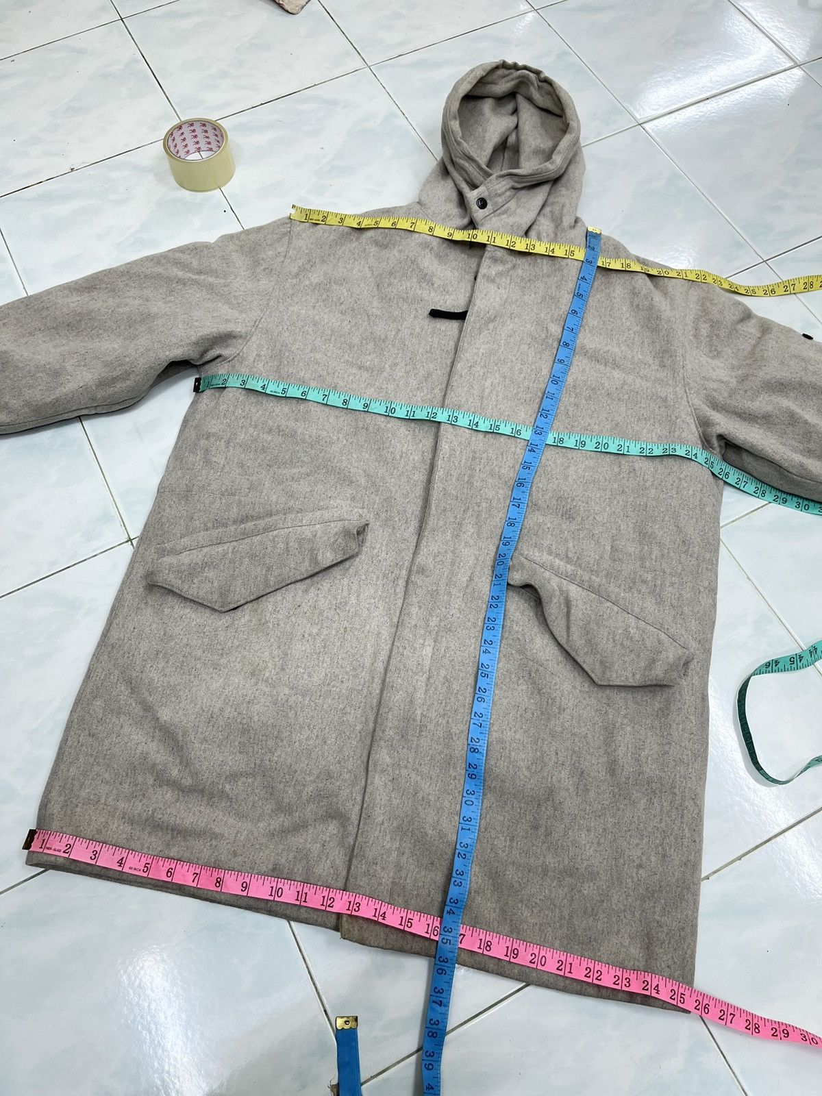 🔥🔥🔥STEALS VTG STONE ISLAND AW1998 LONG COAT - 23