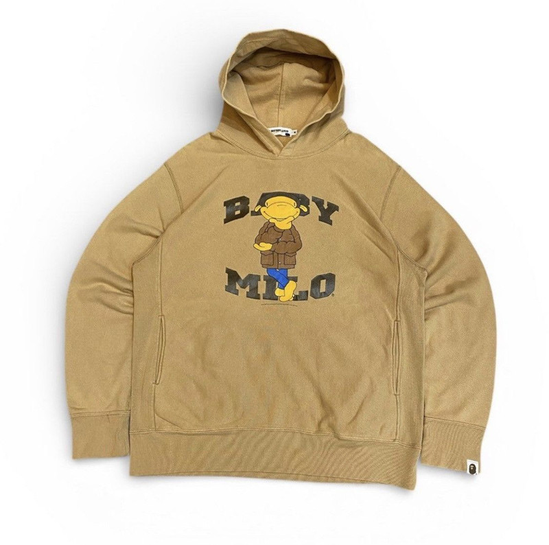 Vintage baby milo by BAPE nigo hoodie - 1