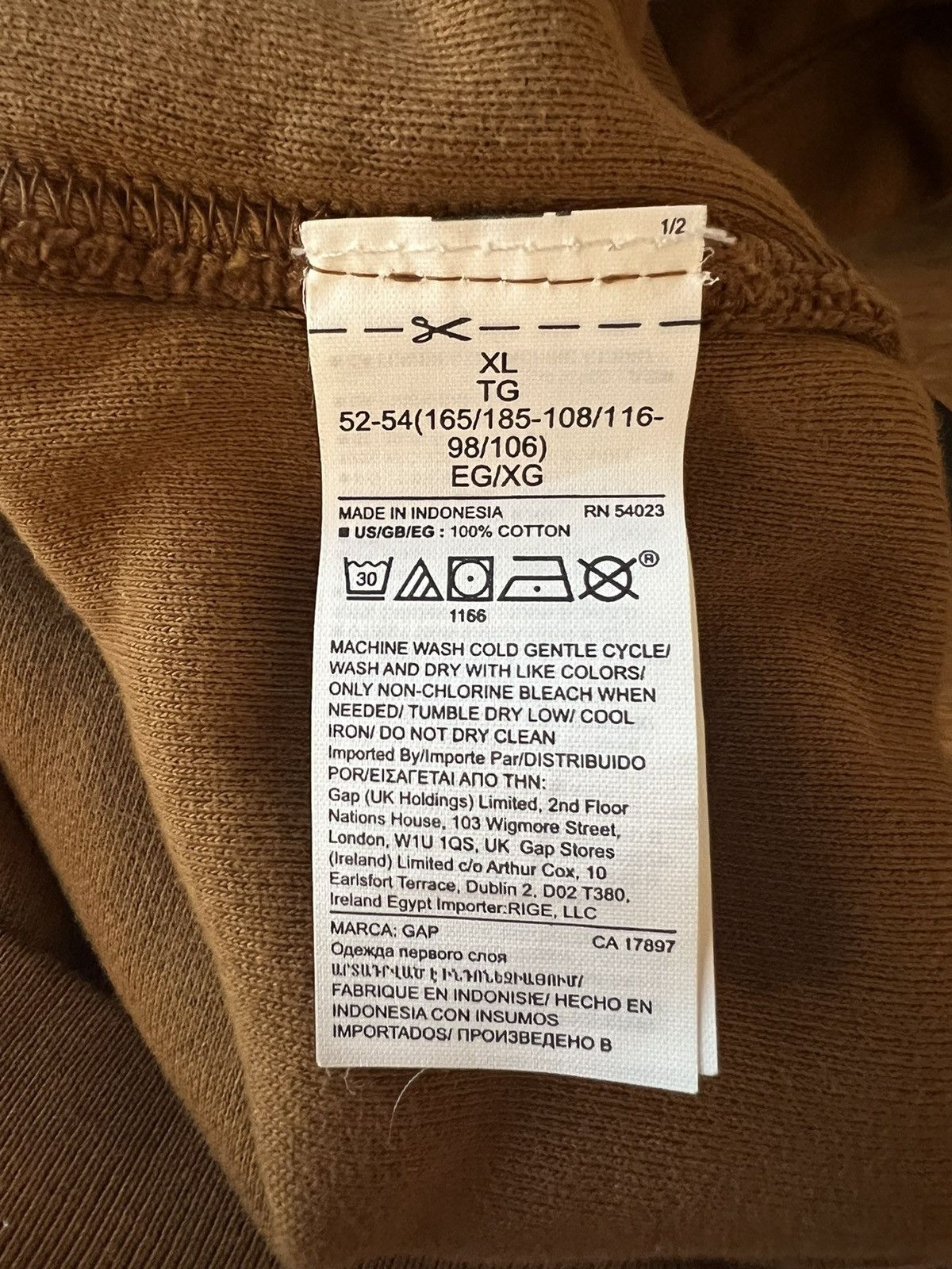 YEEZY x GAP: PERFECT HOODIE LIGHT BROWN - 5