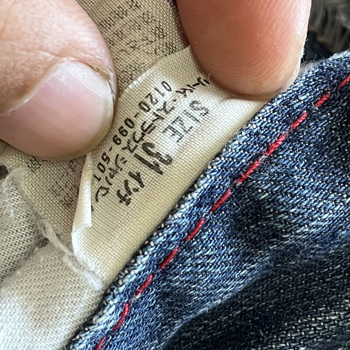 Vintage - Levis White Tag Made In Japan - 8