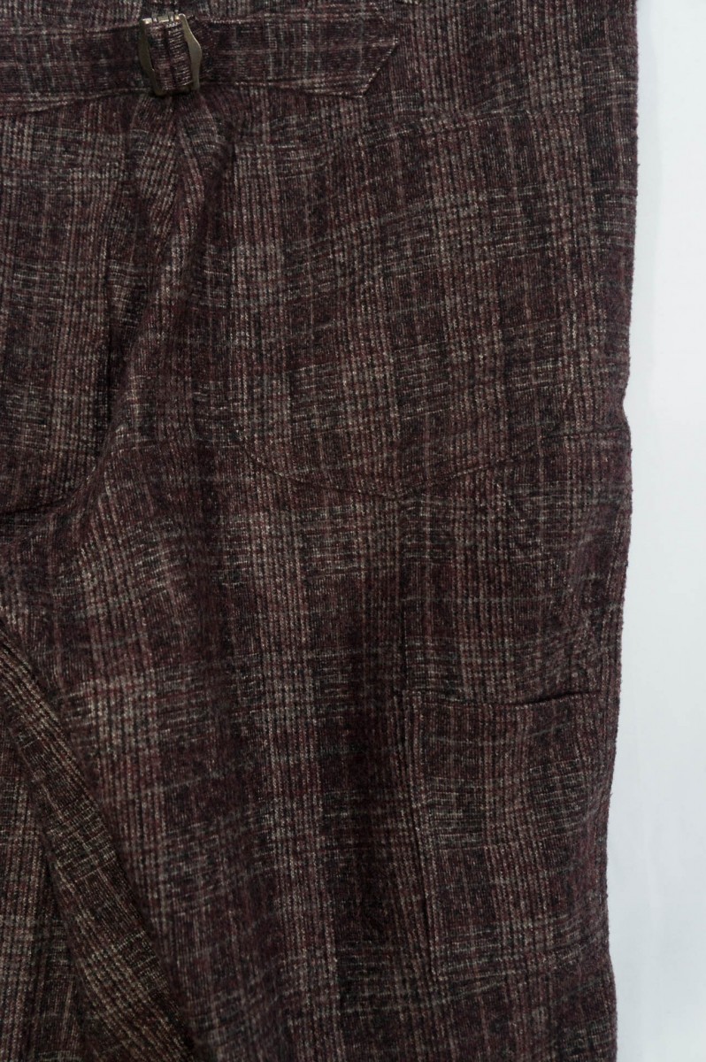 AW12 Flannel carpenter pants - 5
