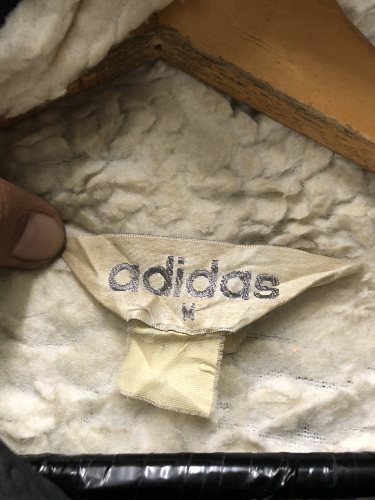 Vintage Adidas Big Logo Long Hoodie Jacket - 8
