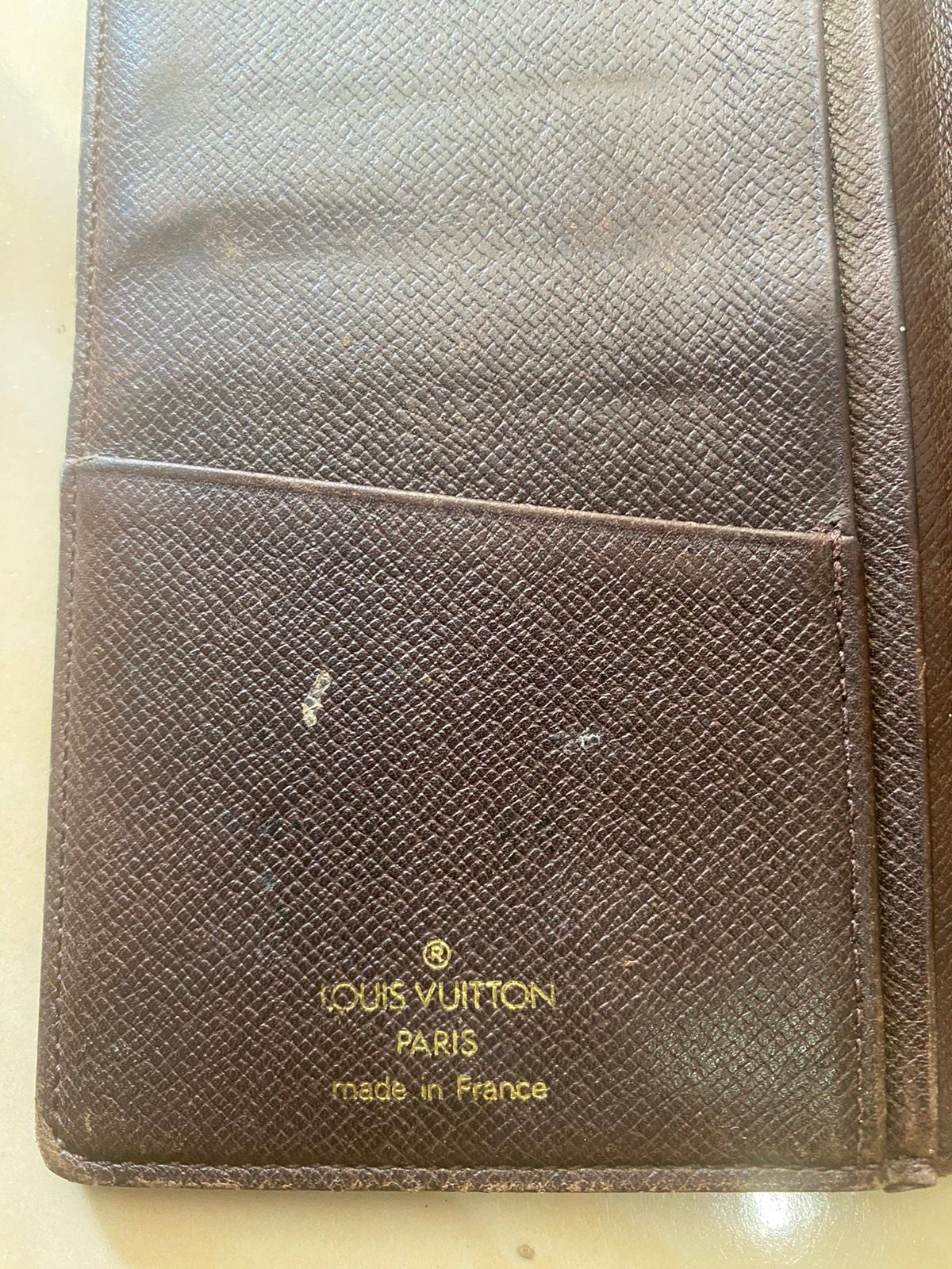 Louis Vuitton Ebane Damier Long Wallet Edition Centenaire - 8