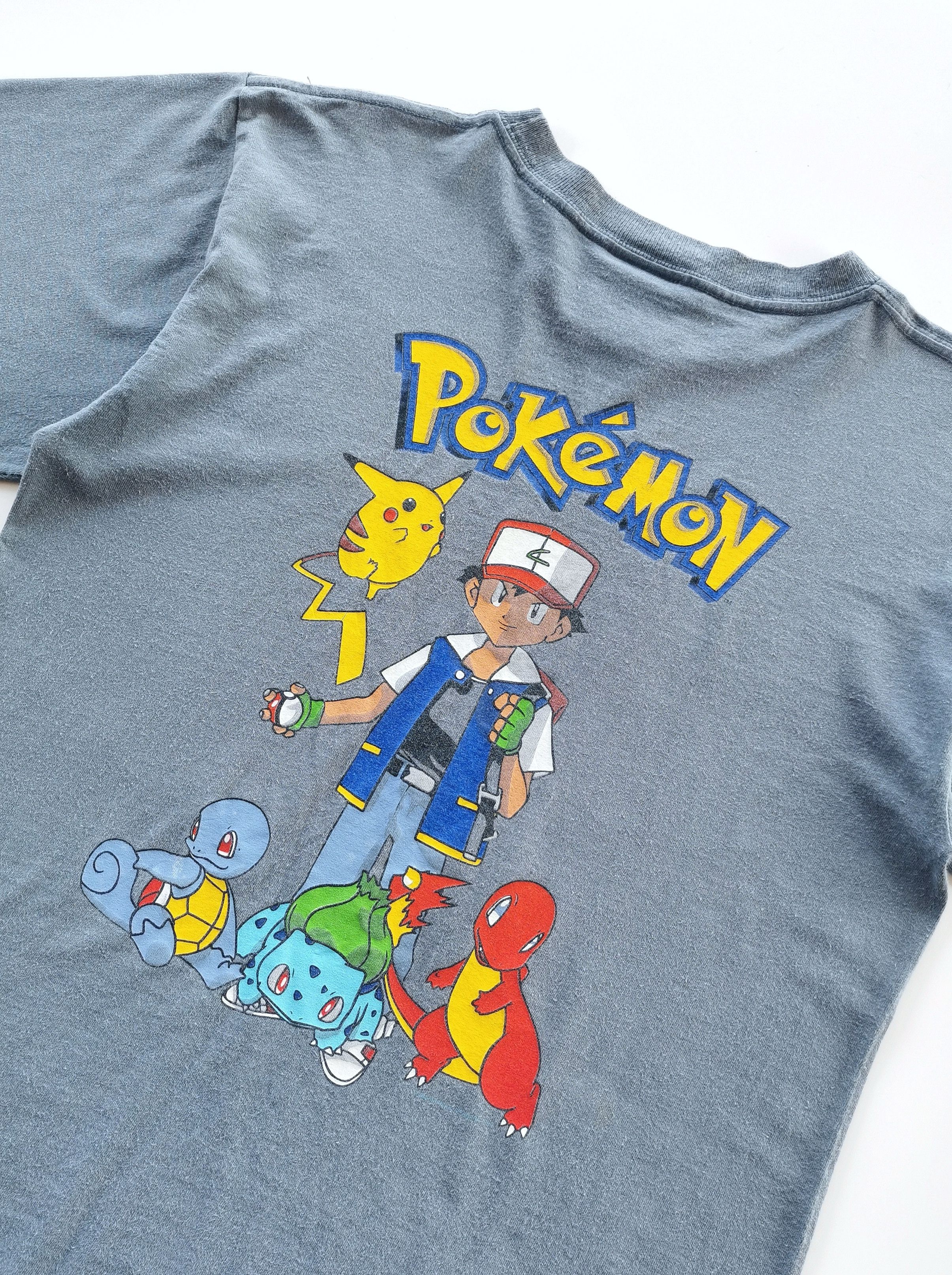 1998 Vintage Pokemon Anime Series Tshirt - 2