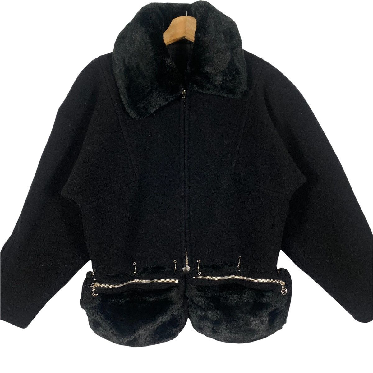 Tsumori Chisato Jacket Wool Zipper - 4