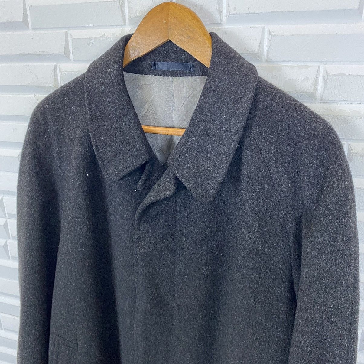 Last drop✨LORO PIANA LONBARD CASHMERE LONG COAT - 9