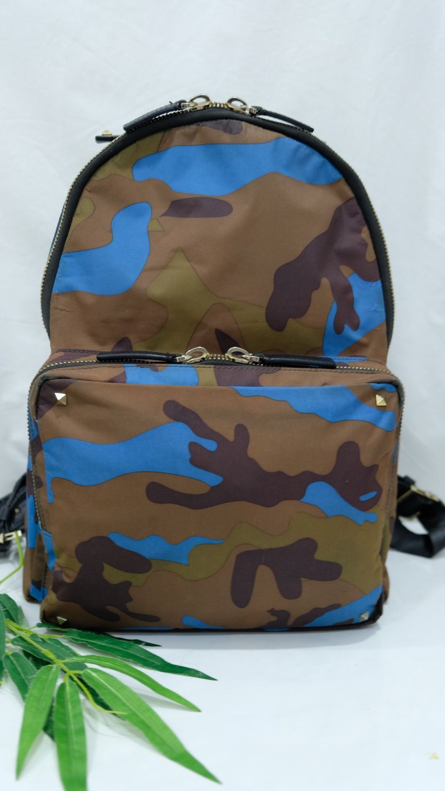 Valentino Garavani Camouflage nylon backpack - 2