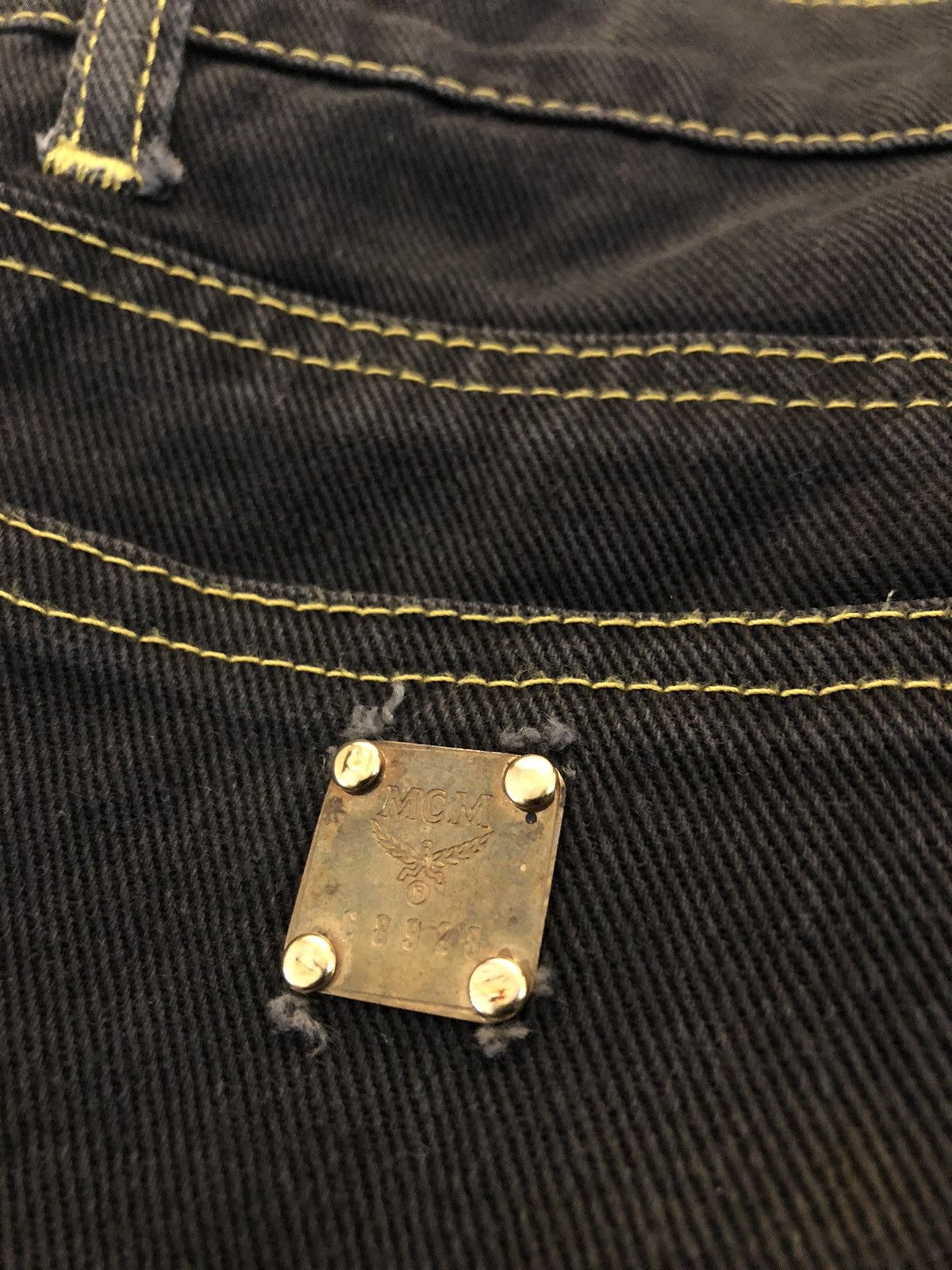 Vintage MCM Jeans Made Italy - 5