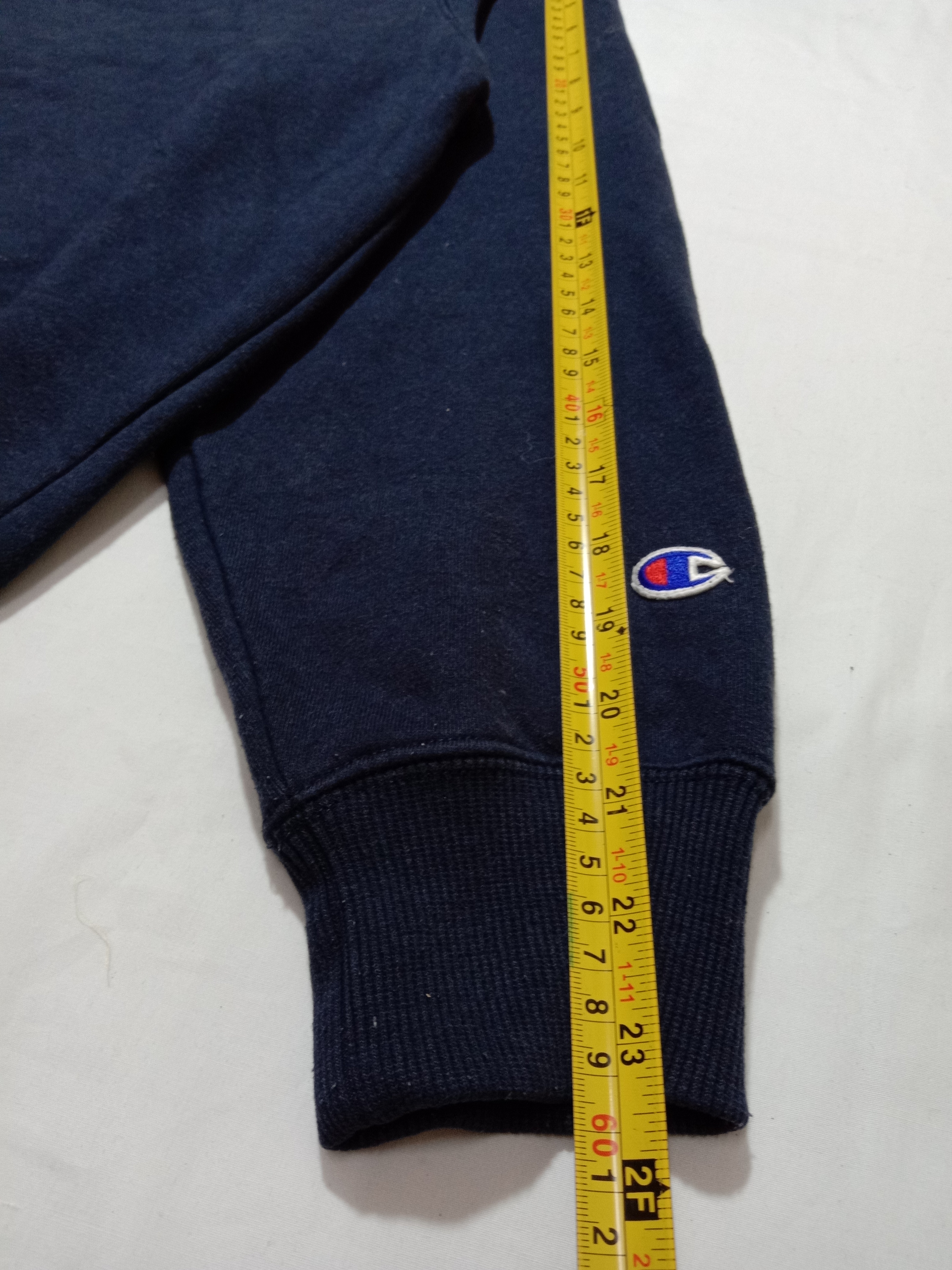 Vintage - Champion Usa Sweatshirt Embroidery Logo Dark Blue - 7