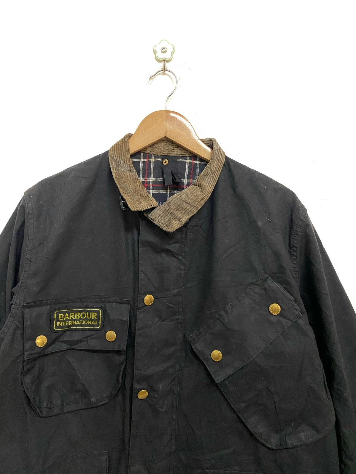 Barbour A7 International Suit Wax Jacket Made in England - 2
