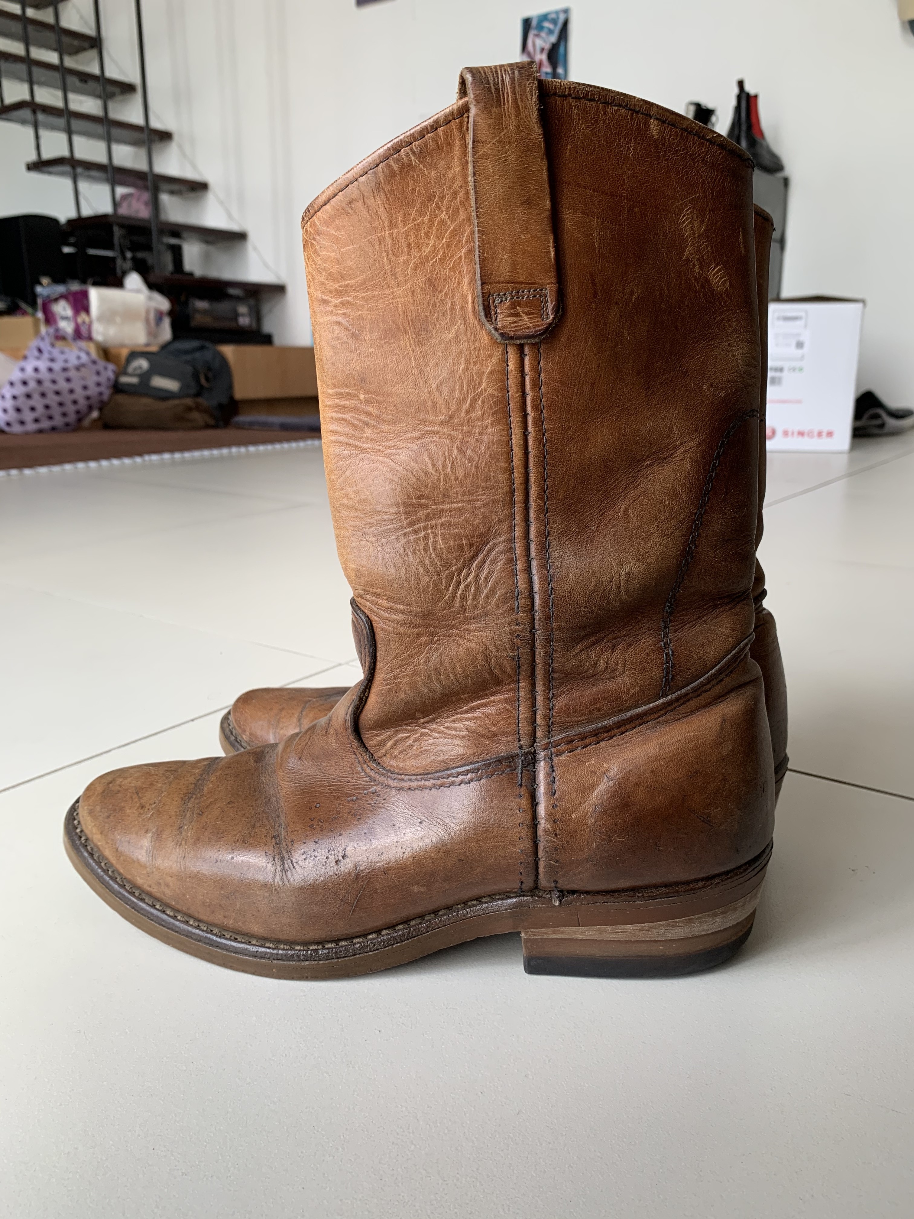 Red Wing - Pecos Cowboy Boots - 7