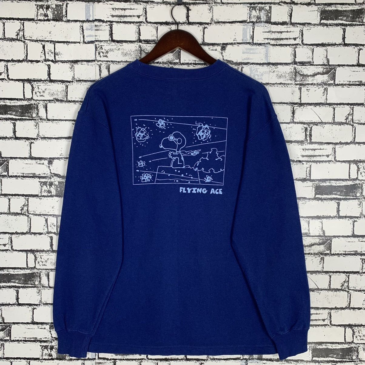 Vintage Peanuts American Comic Strip Sweatshirt Crewneck - 7