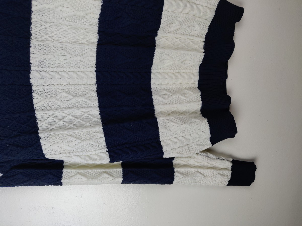 Vanquish - Japan Stripes Knitwear Turtleneck Sweater - 6