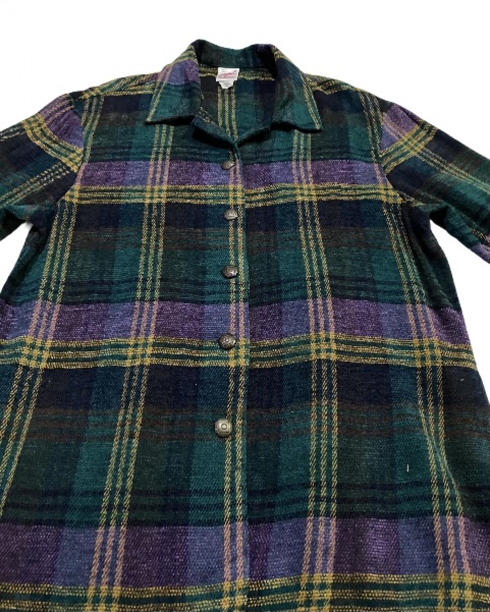 Made In Usa - GW Division of Graff Tartan Checked Shirt - 8