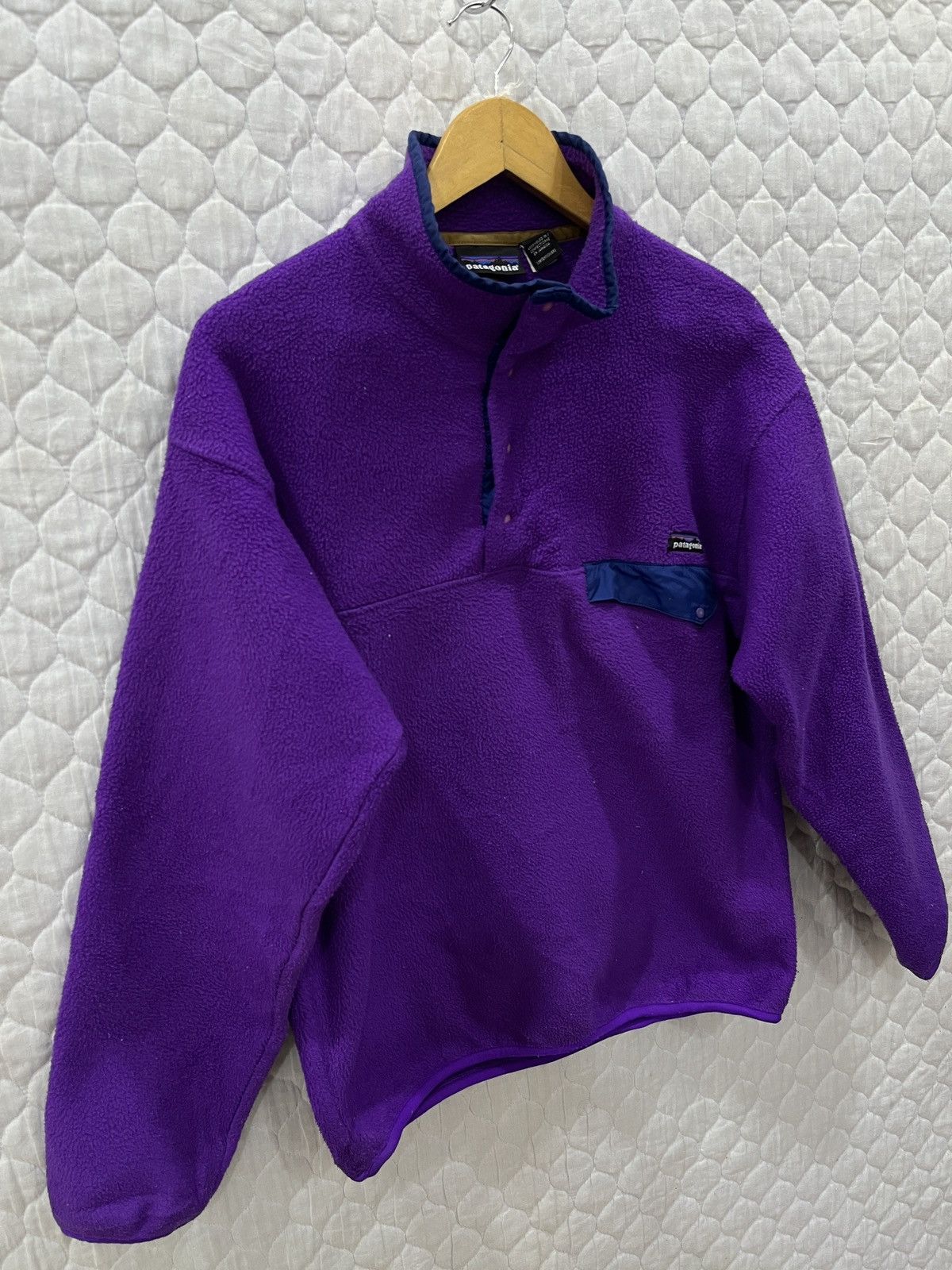 Vintage - (Oooo). PATAGONIA SYNCHILLA PULLOVER - 3