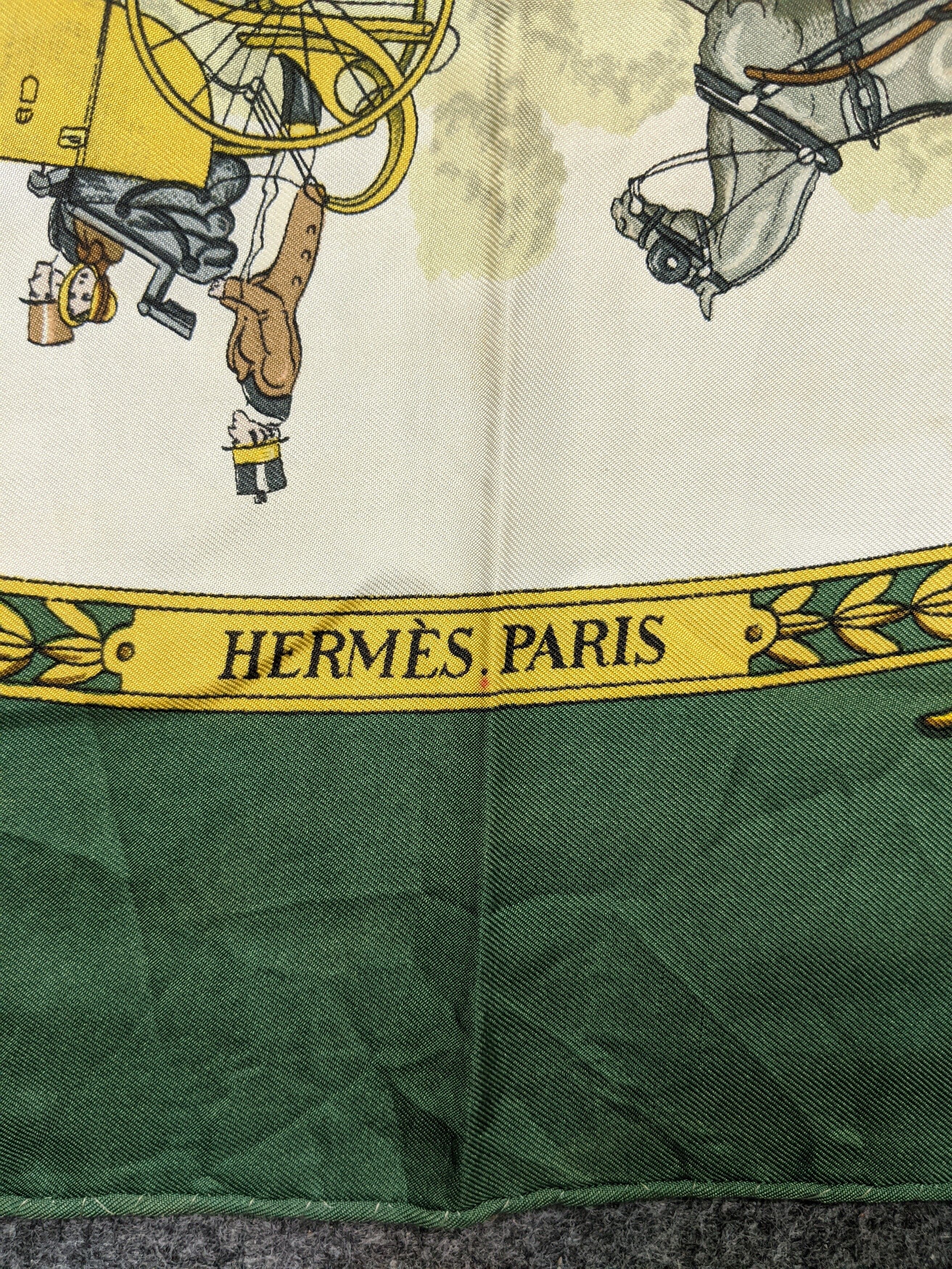 Hermes La Promenade de Longchamp Silk Scarf - 4