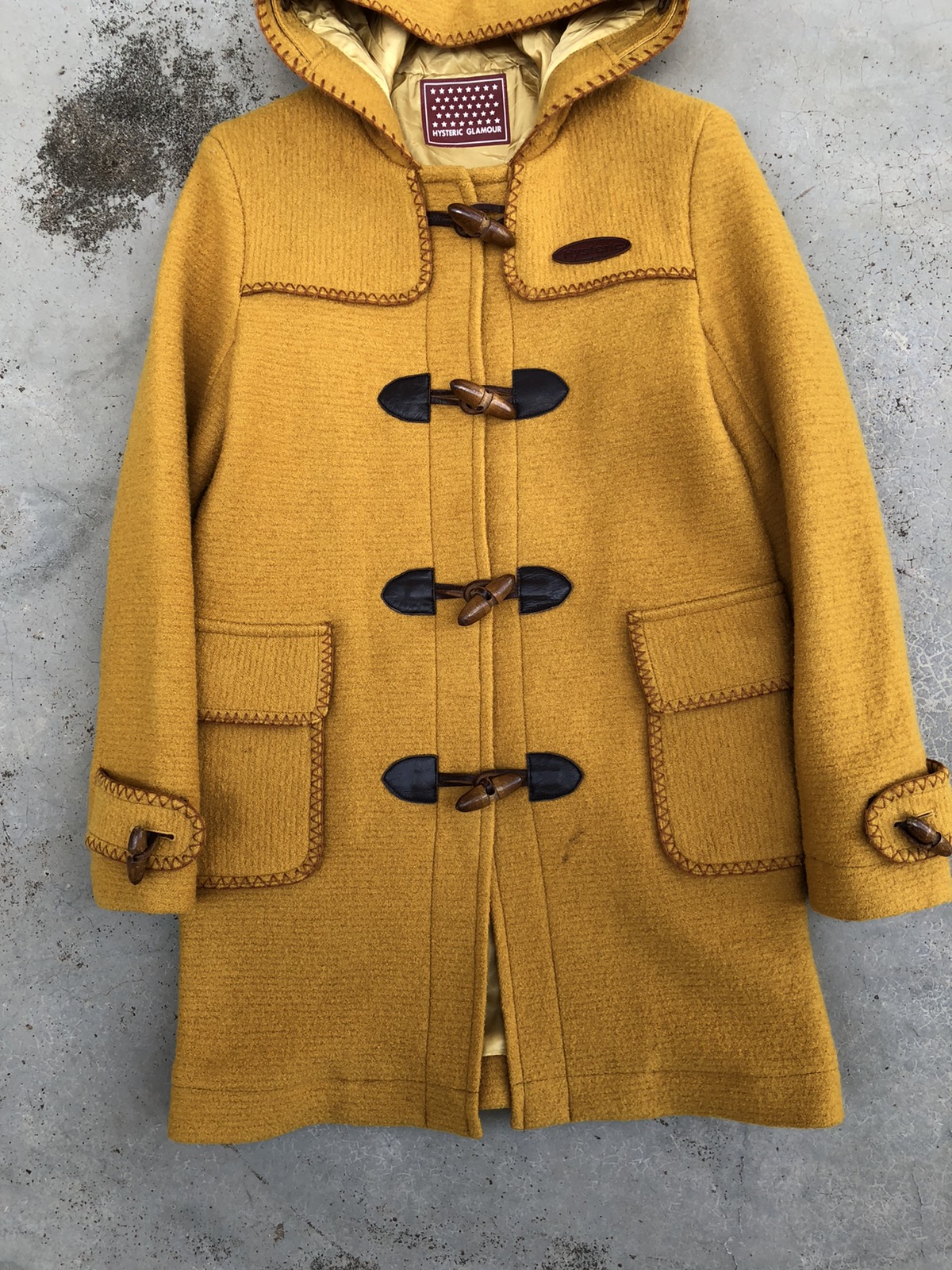 🔥HYSTERIC GLAMOUR DUFFEL COAT MADE IN JAPAN - 6