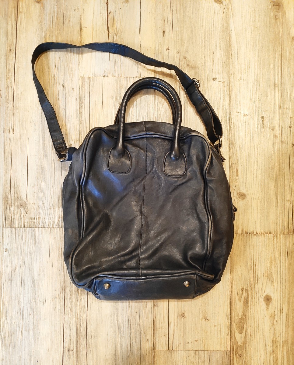 CORSIA messenger leather bag.Like Visvim or Masnada - 2