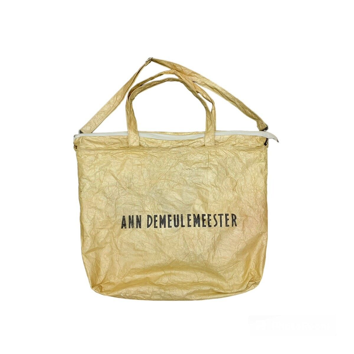 Wrinkle damage Ann Demeulemeester Messenger Bag - 1