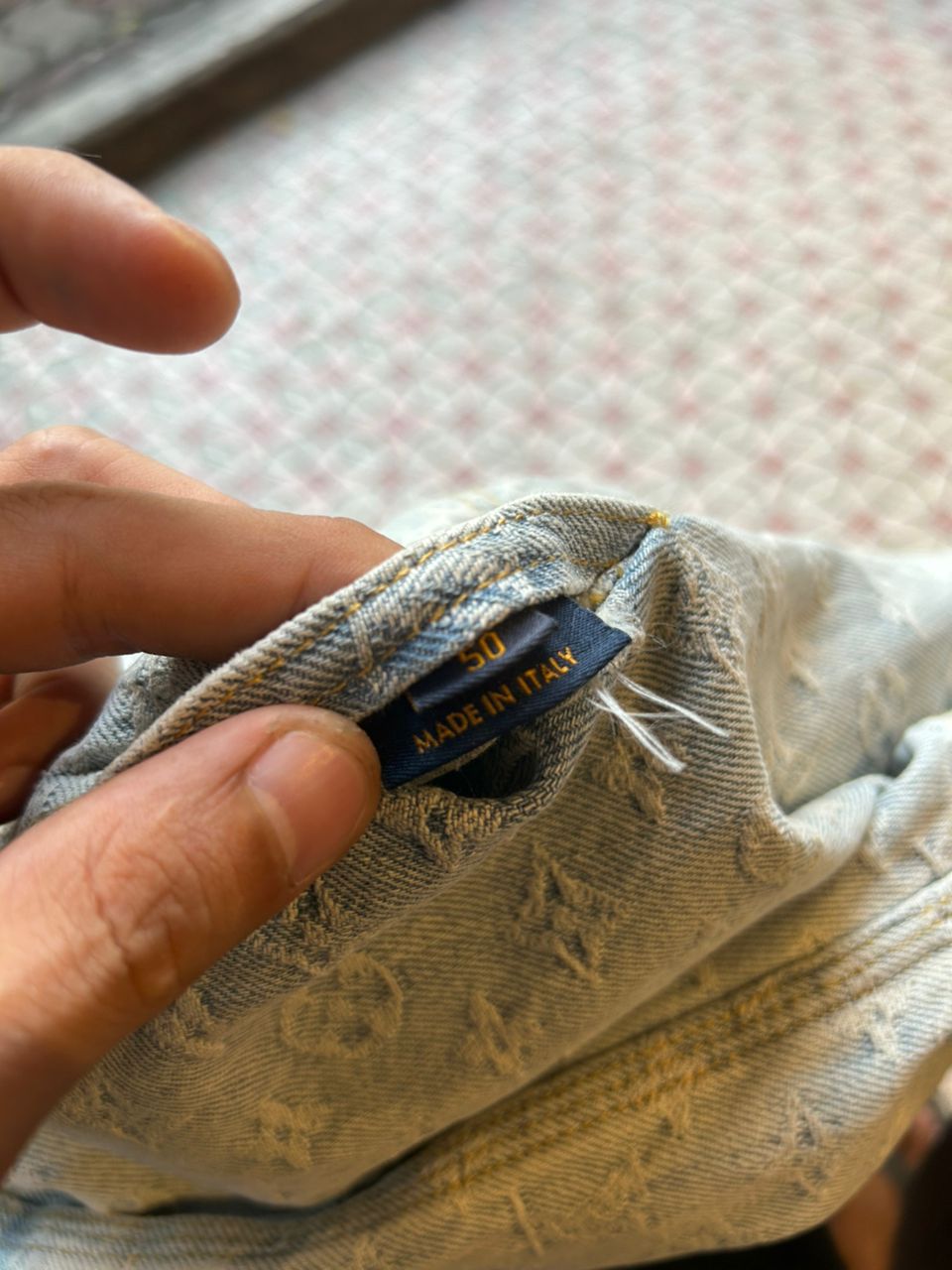 louis vuitton NBA monogram denim jacket - 15