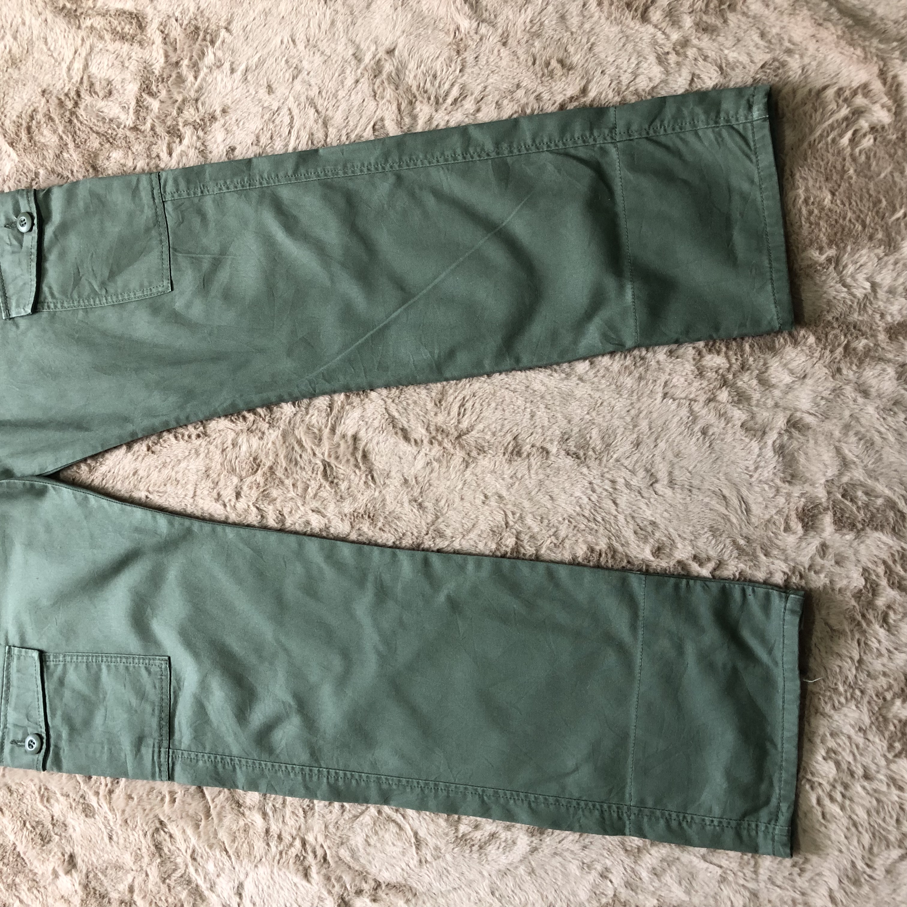 Japanese Brand - Plus One Military Army Style Cargo Pants 6 Pocket #4289-149 - 5