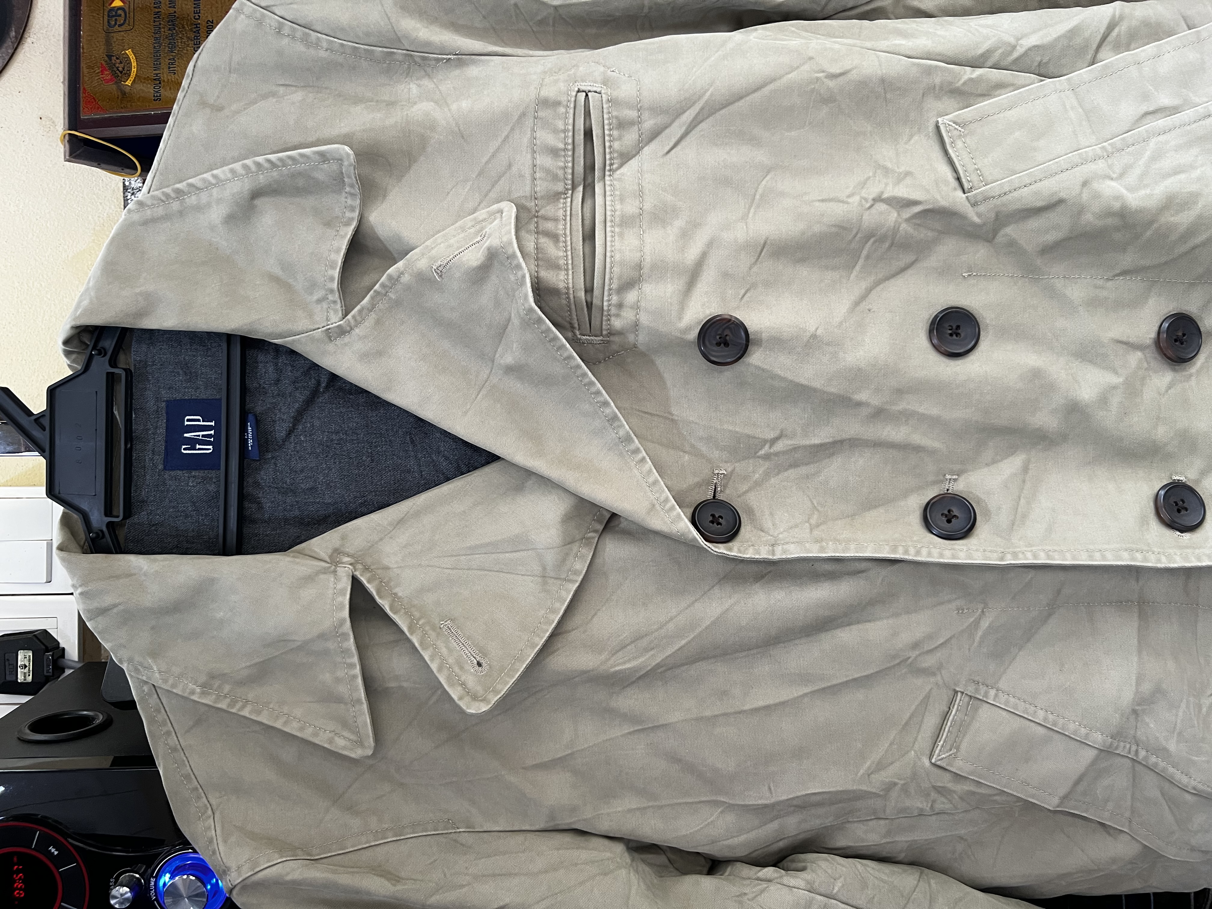 Gap - 🔥Gap Khaki Peacoat - 4