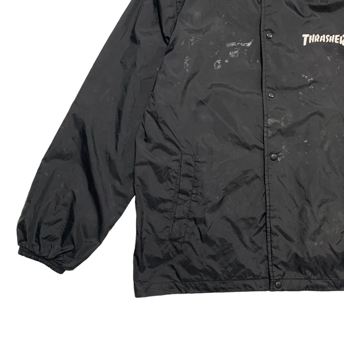 Thrasher Skateboard Magazine Big Logo Nylon Jacket - 7